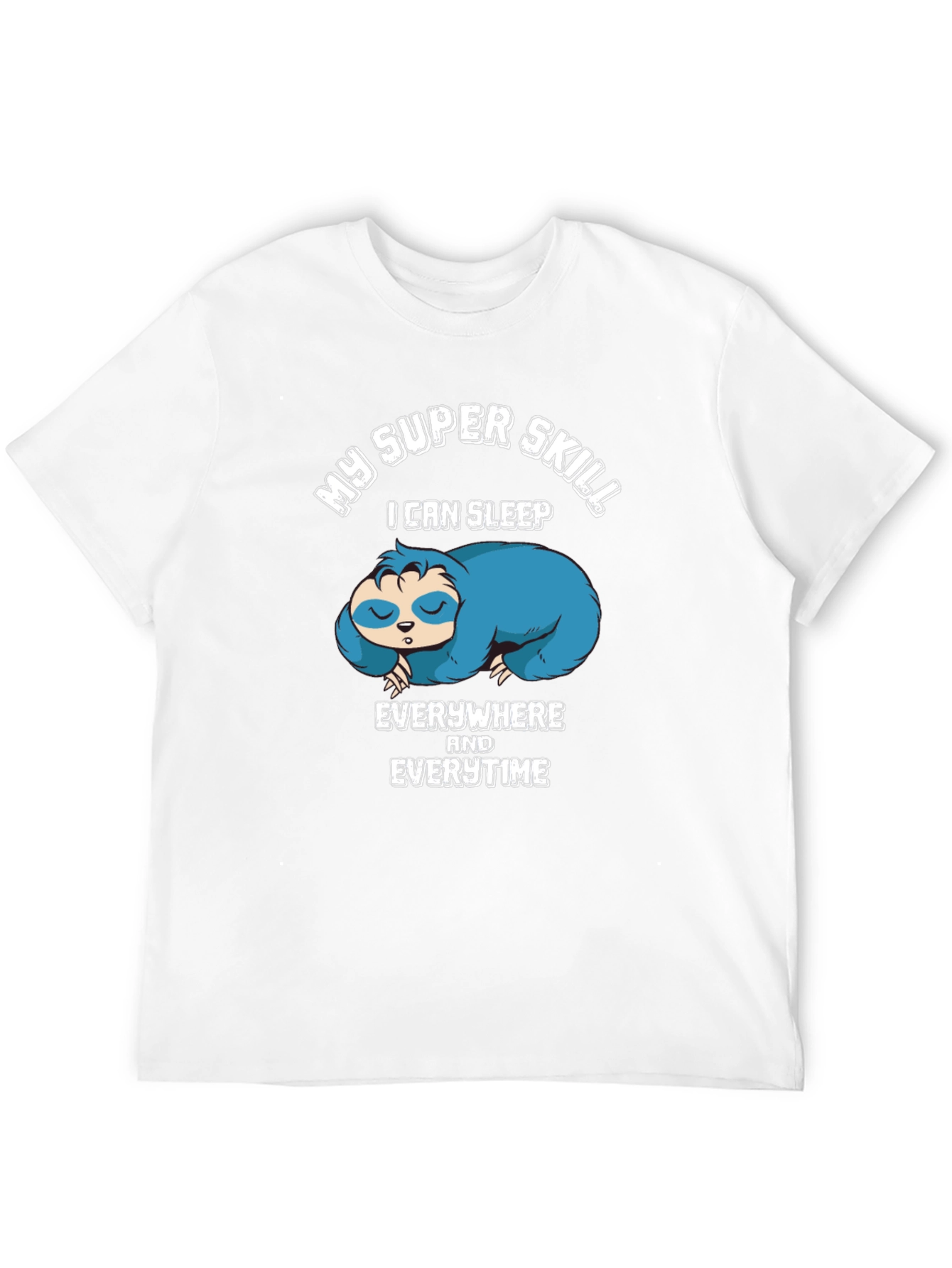 My Super Skill Sloth Graphic T-Shirt