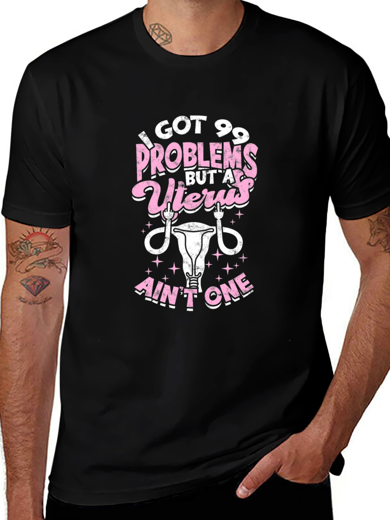 Uterus Problems Humor T-Shirt