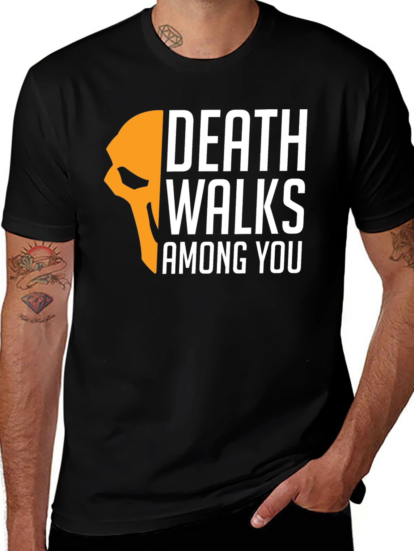 Death Walks Among You Graphic T-Shirt