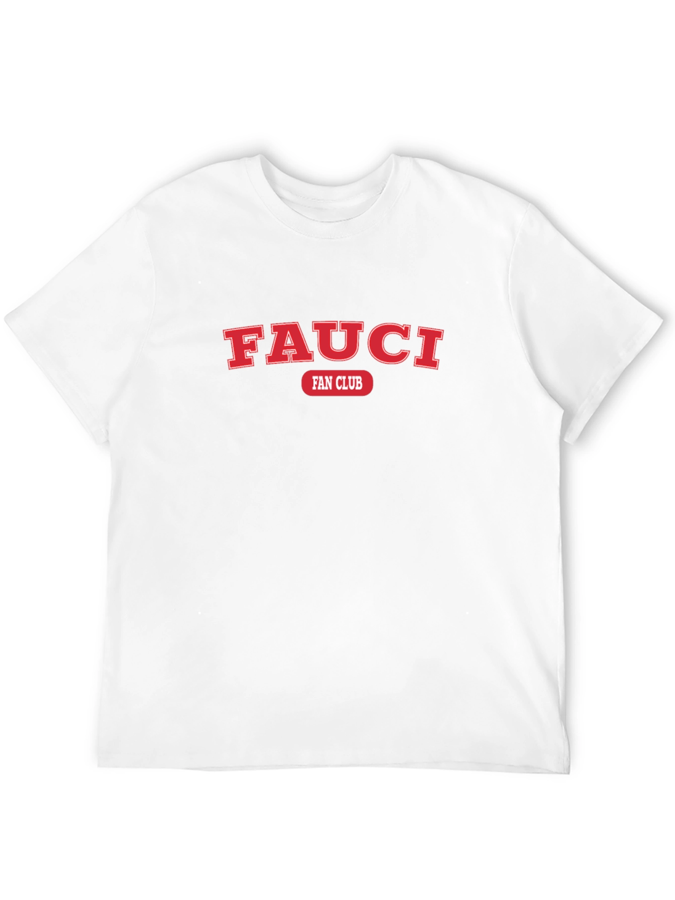 Fauci Fan Club T-Shirt - Black Graphic Tee