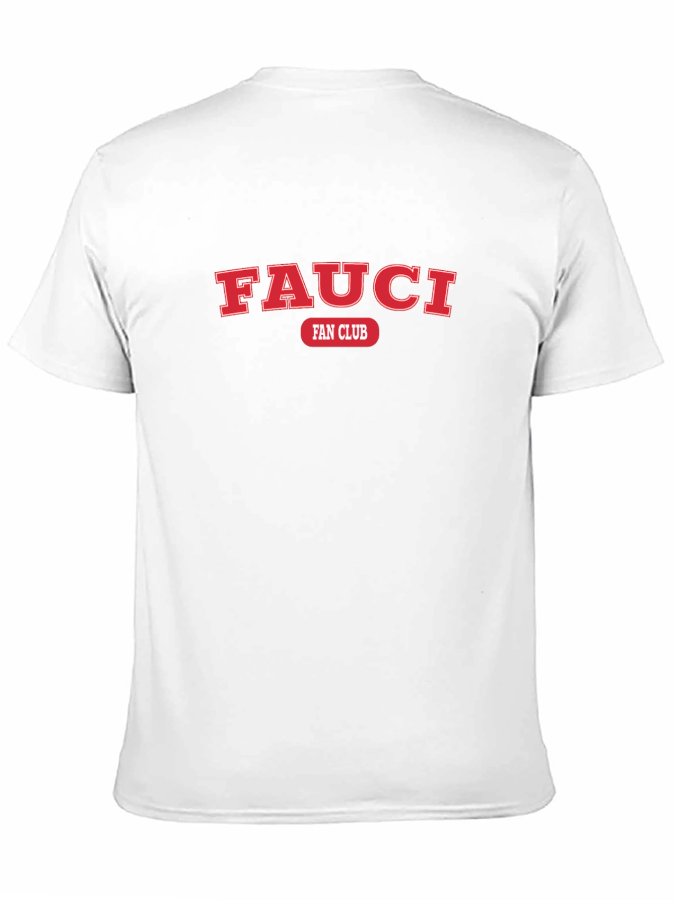Fauci Fan Club T-Shirt - Black Graphic Tee