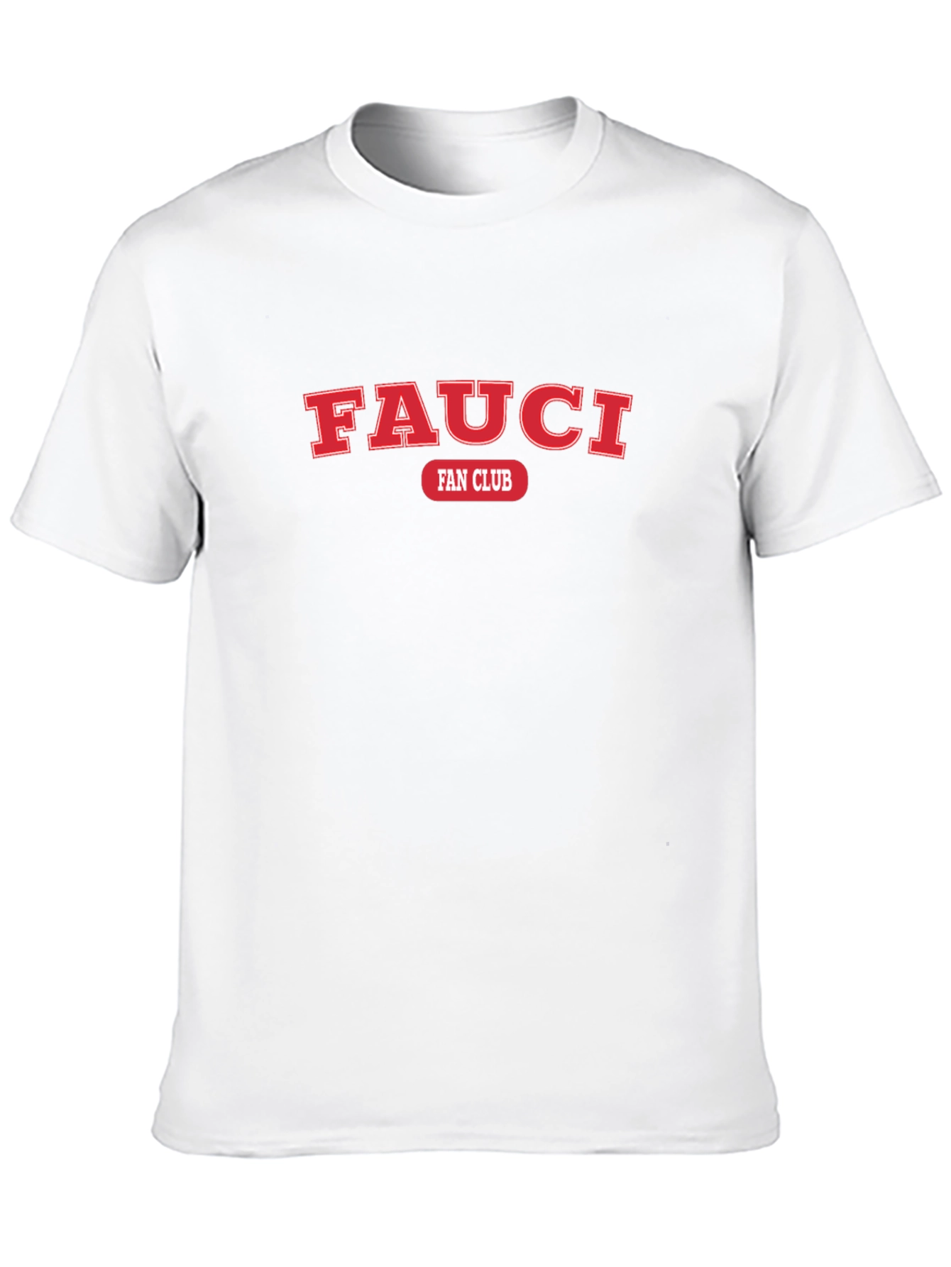 Fauci Fan Club T-Shirt - Black Graphic Tee