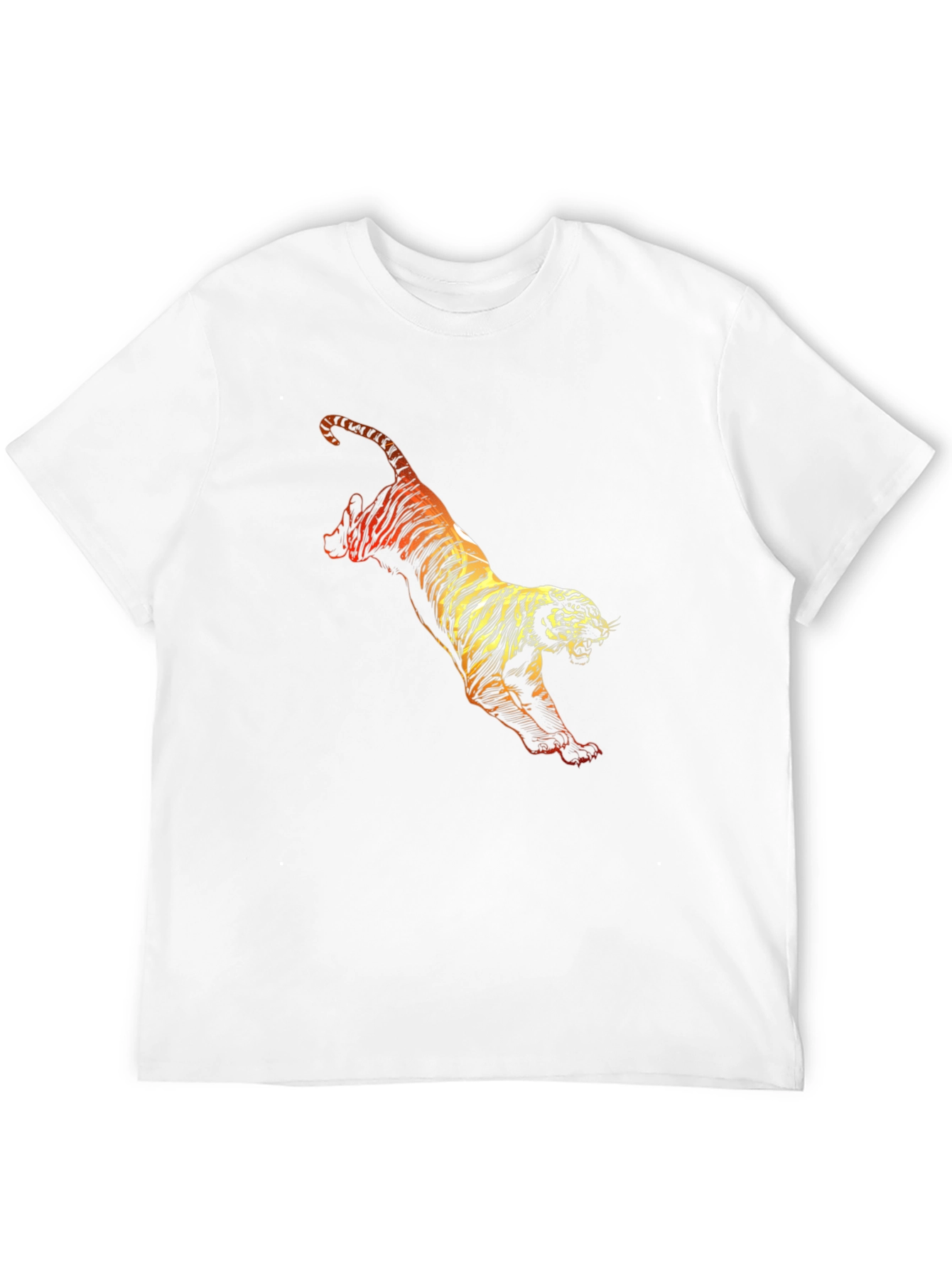 Black Tiger Graphic Tee - Fierce Style