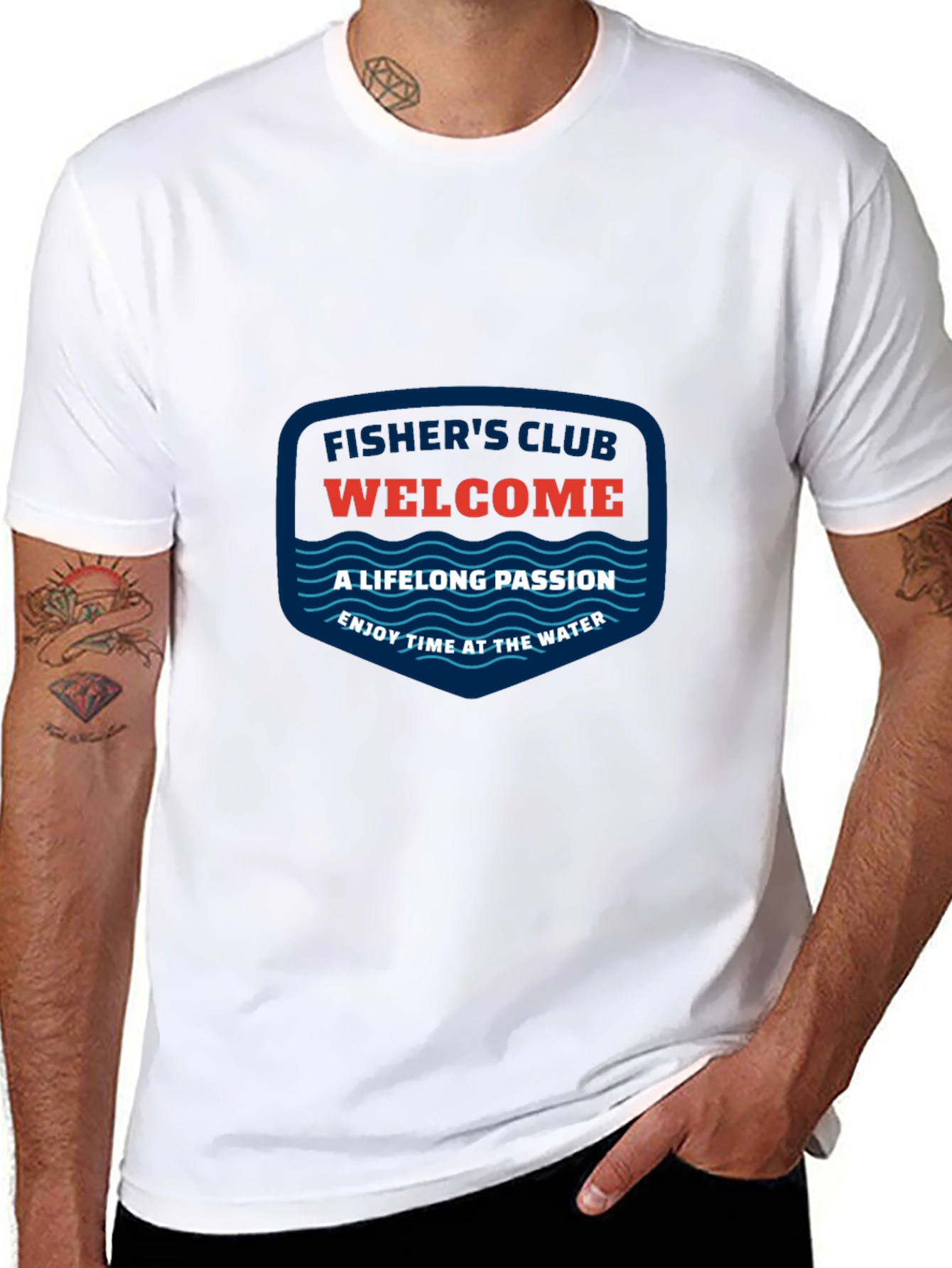 Fishers Club Welcome T-Shirt - Lifelong Passion