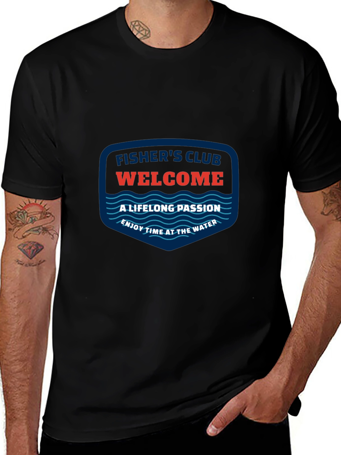 Fishers Club Welcome T-Shirt - Lifelong Passion