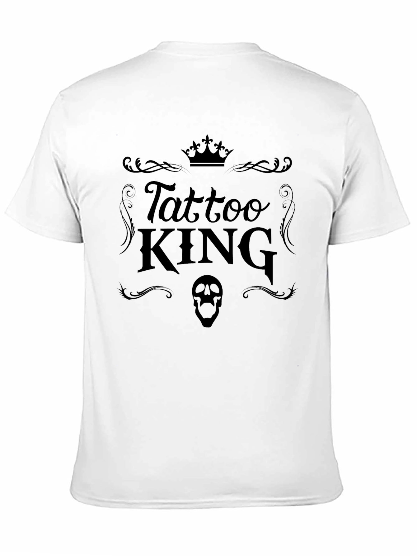 Tattoo King Black Graphic T-Shirt