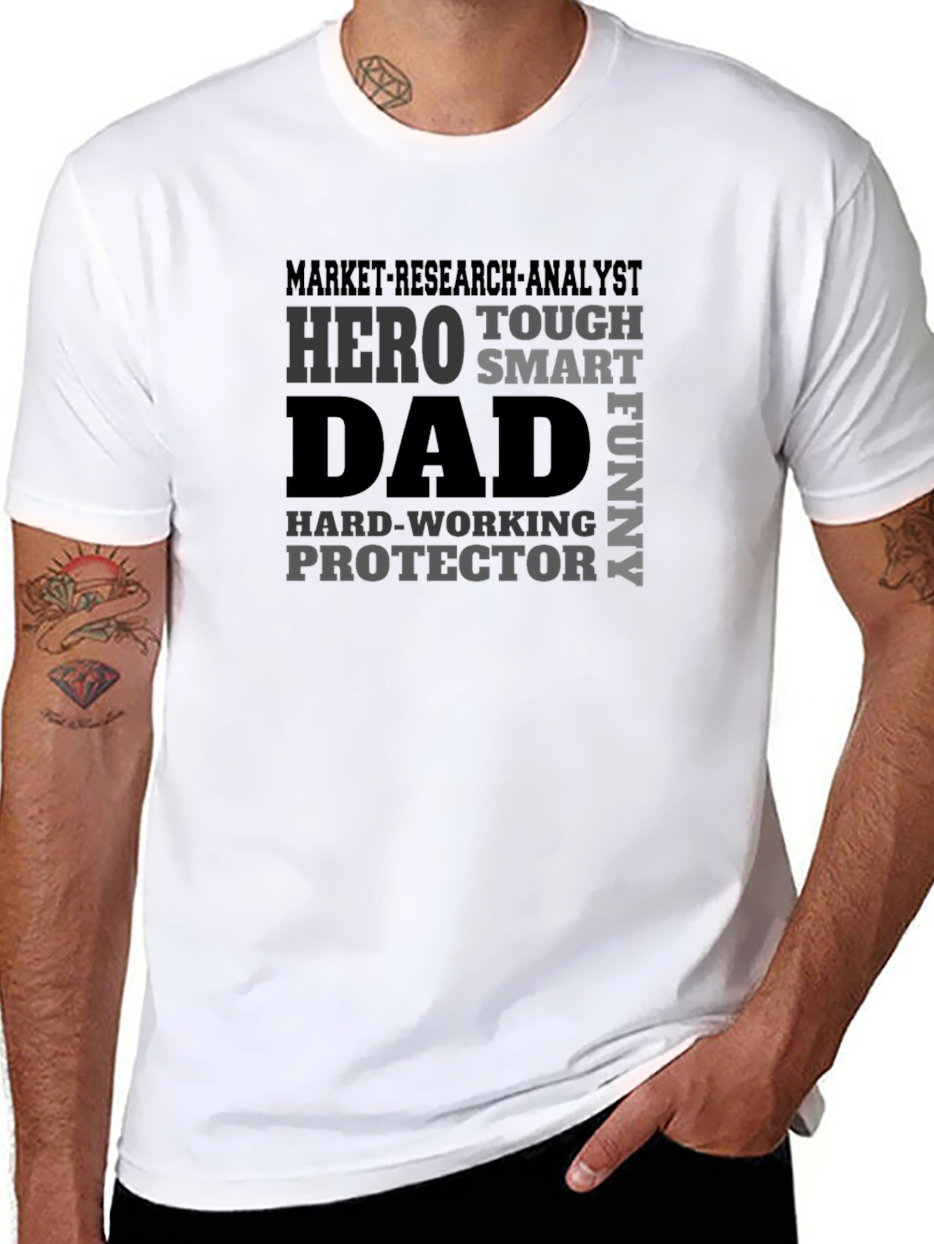 Hero Dad Graphic T-Shirt