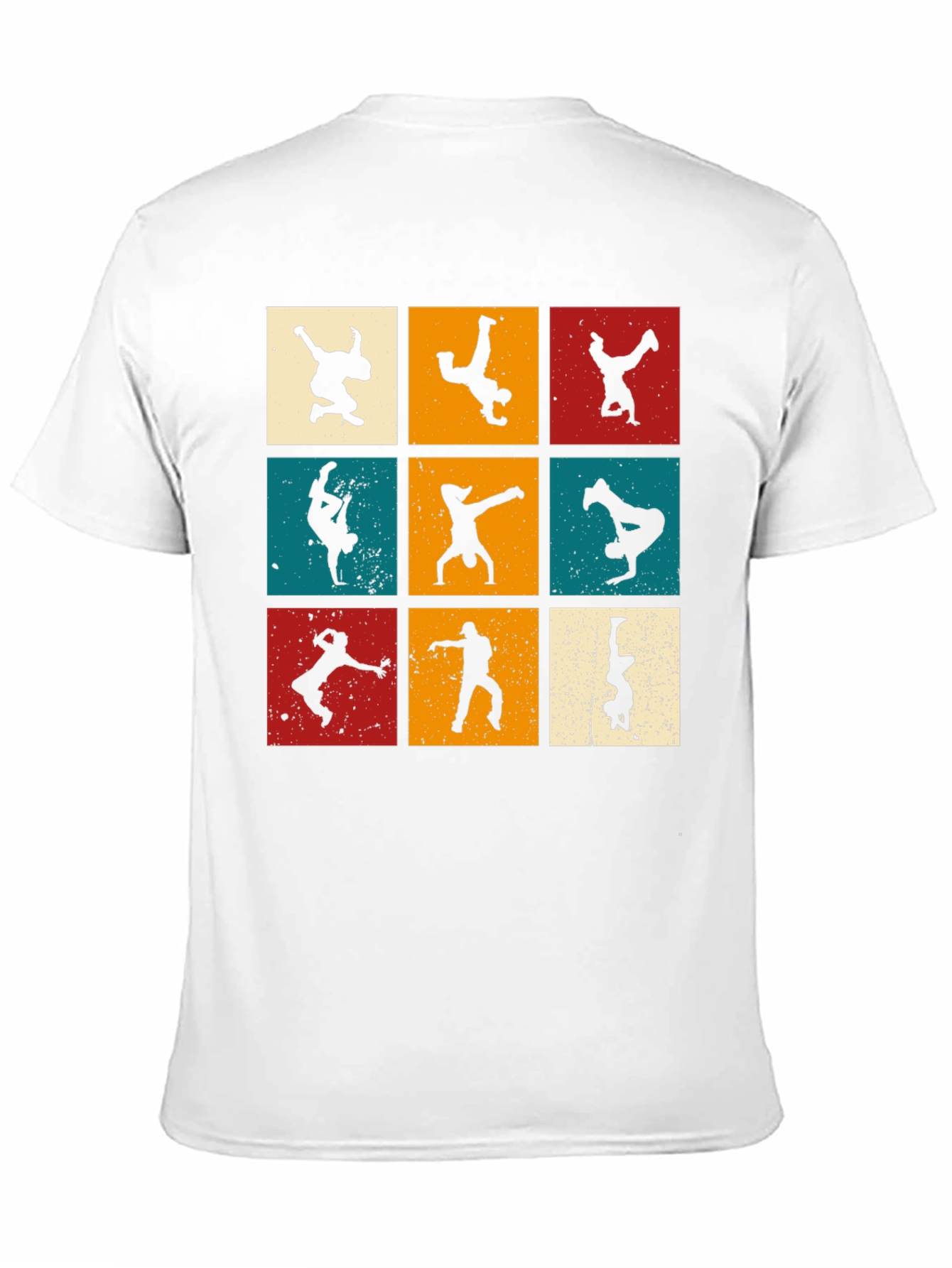 Retro Breakdance Silhouette T-Shirt