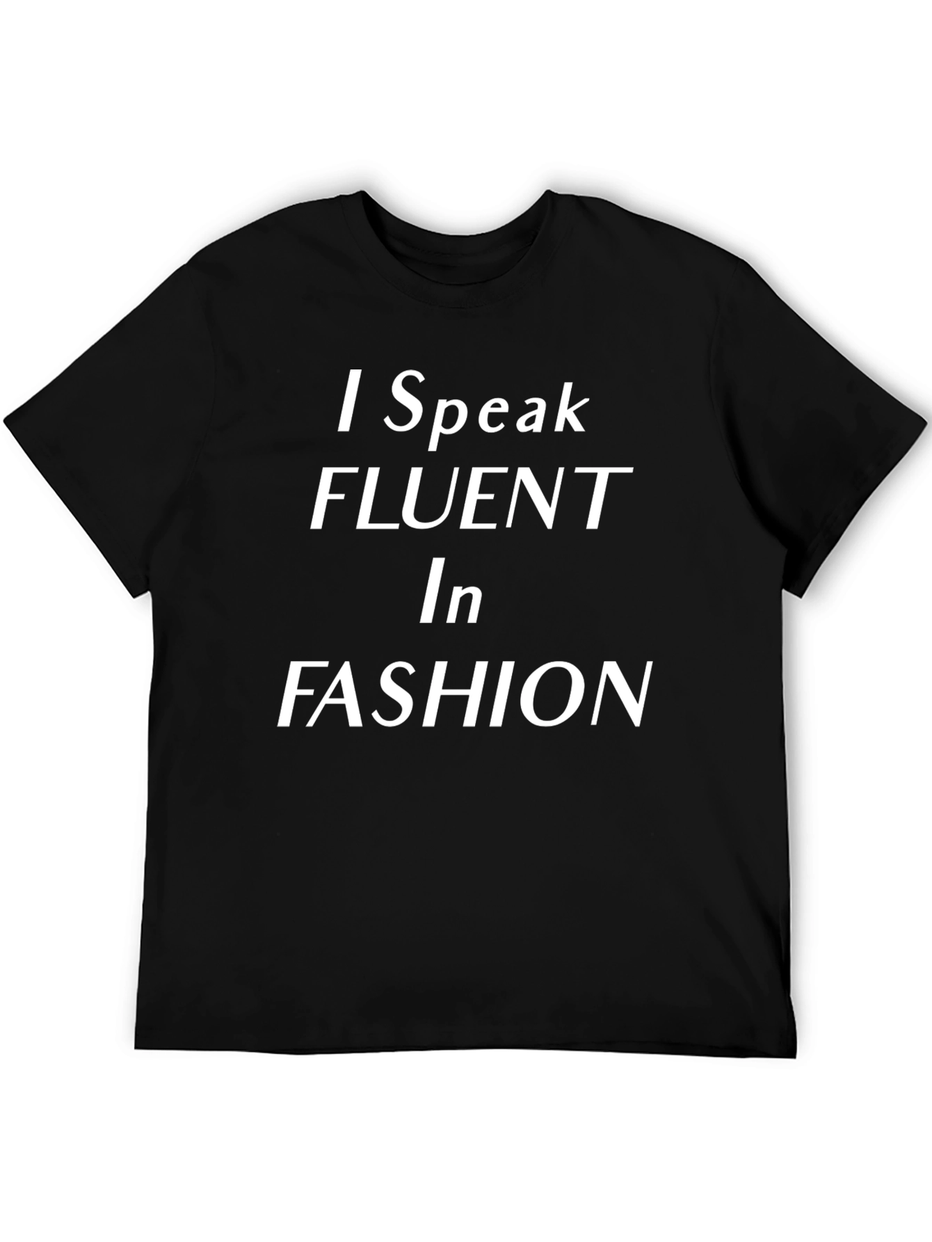 Fluent in Fashion Graphic Tee
