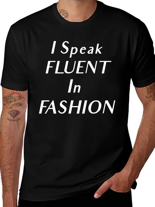 Fluent in Fashion Graphic Tee