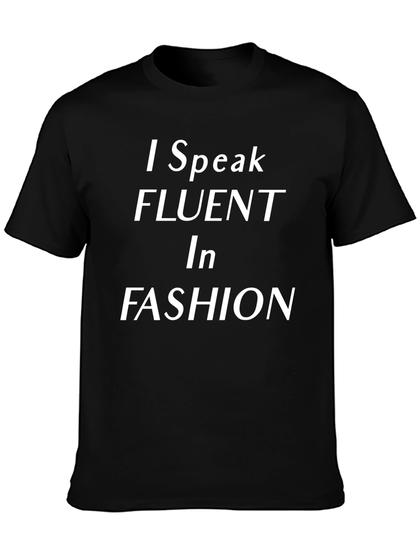 Fluent in Fashion Graphic Tee