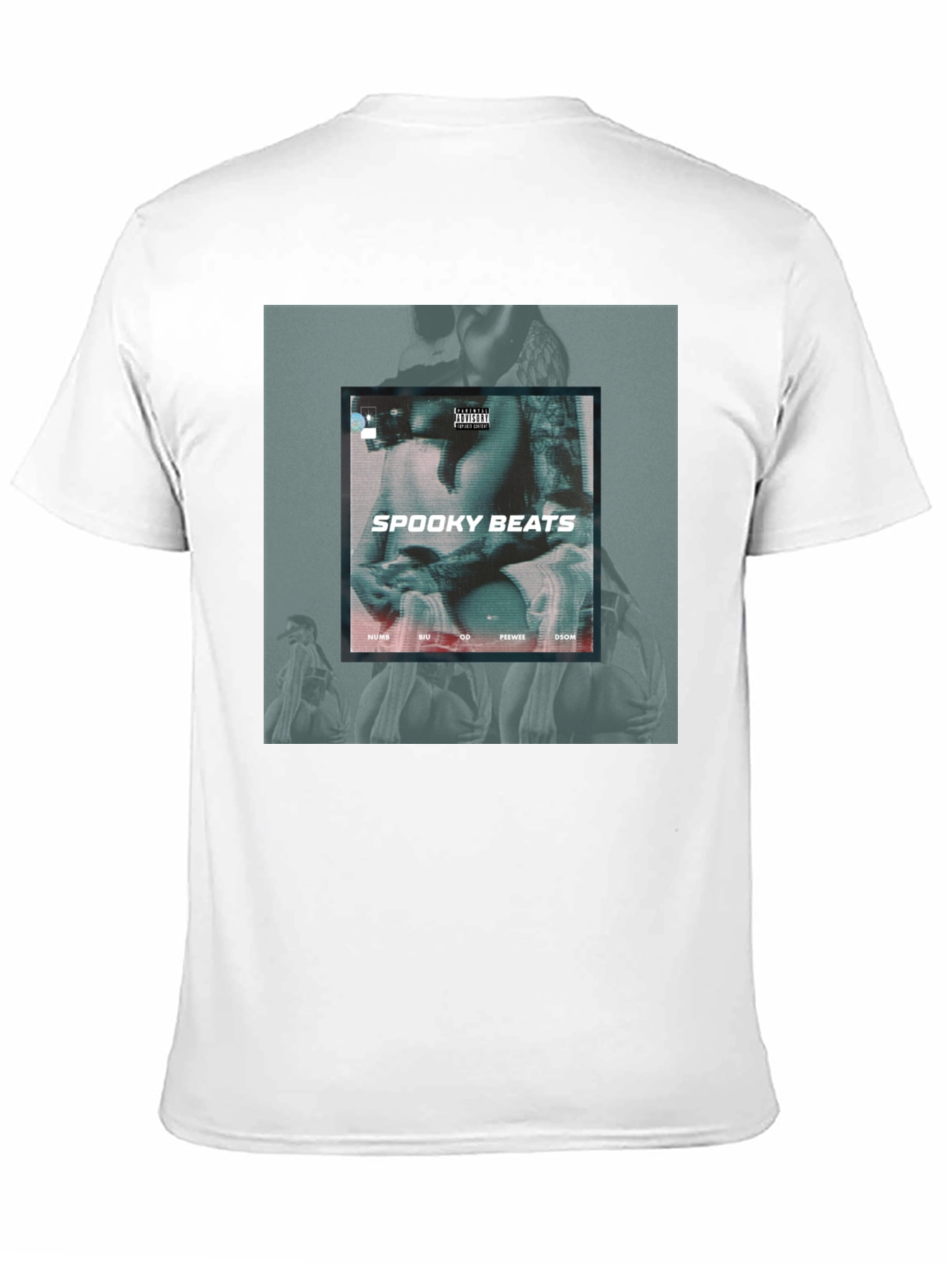 Spooky Beats Black Graphic Tee