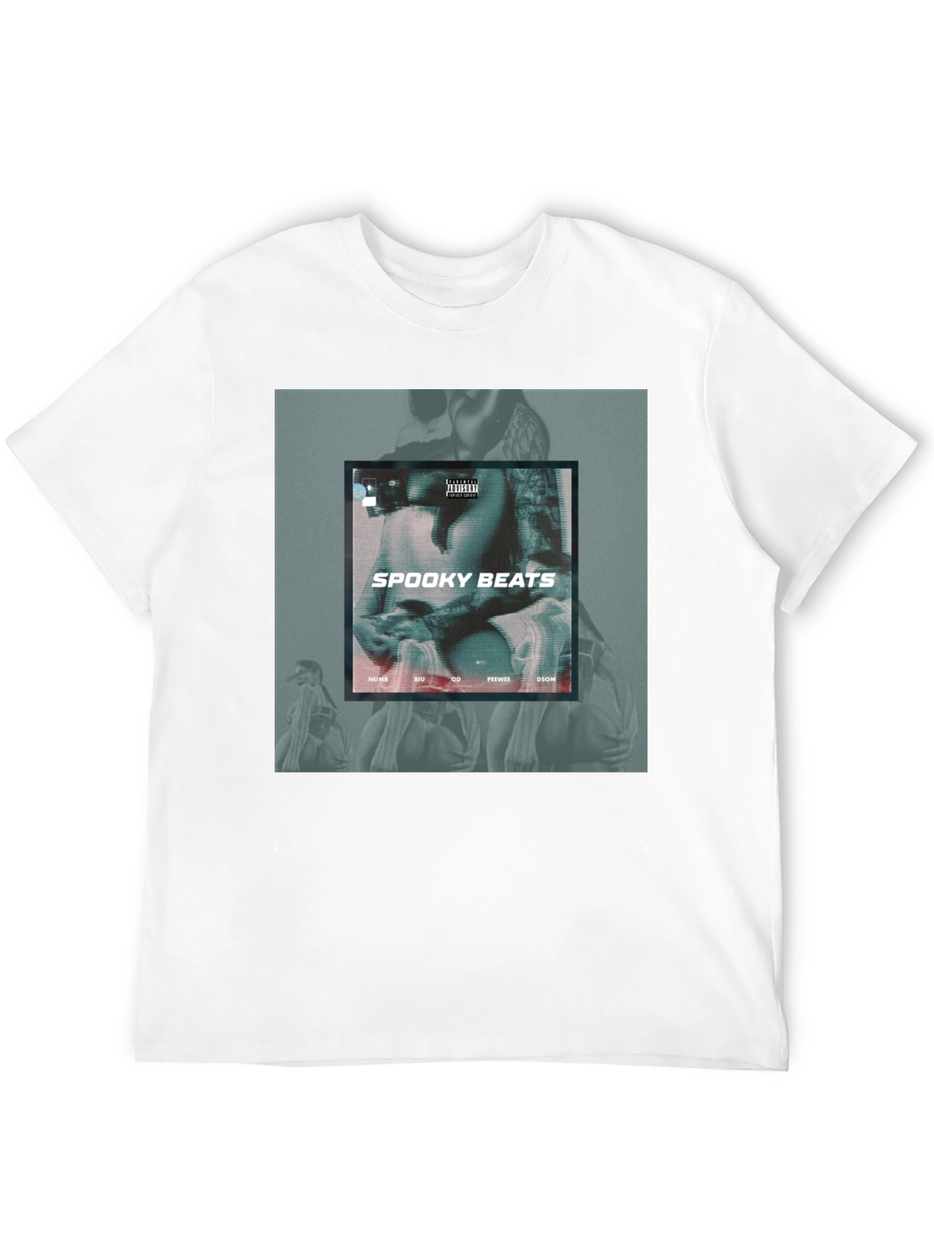 Spooky Beats Black Graphic Tee