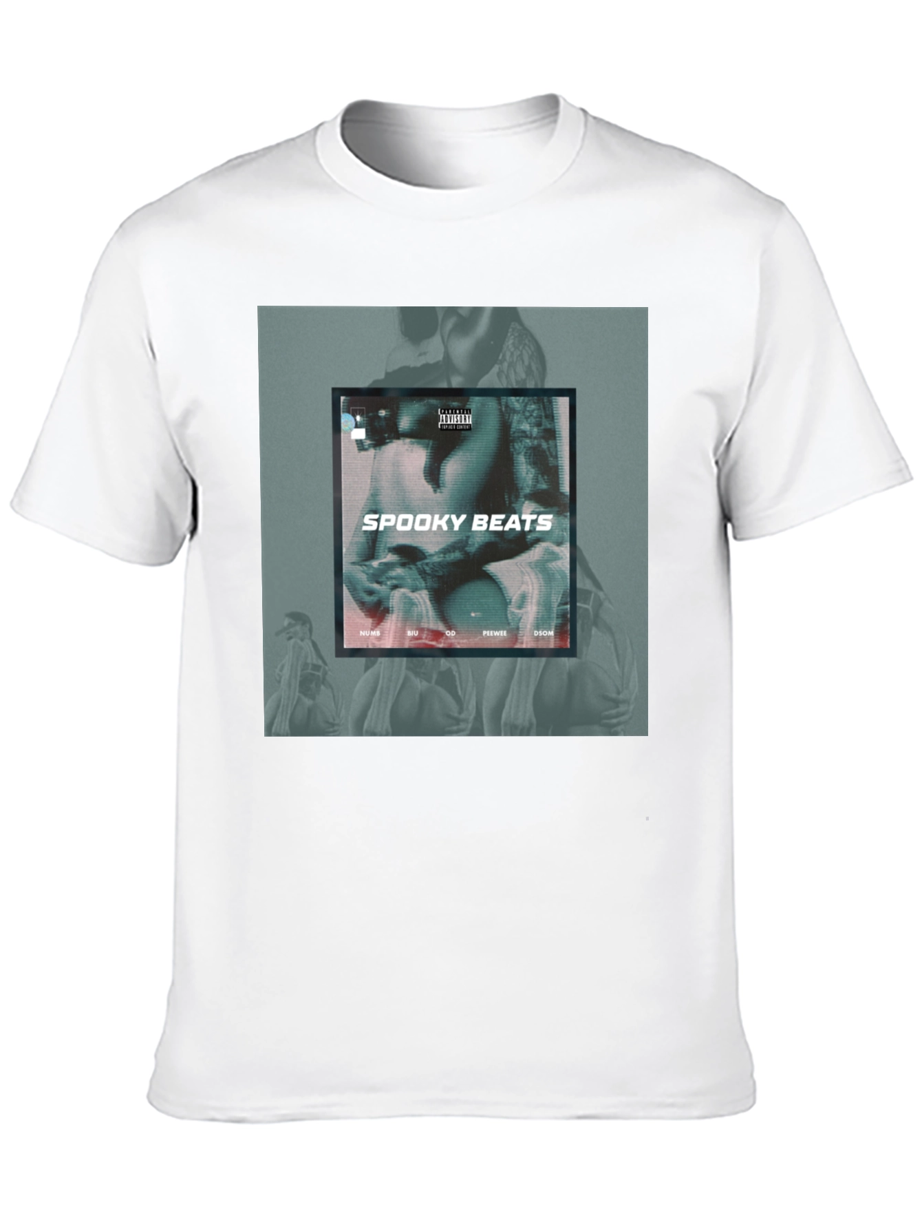 Spooky Beats Black Graphic Tee