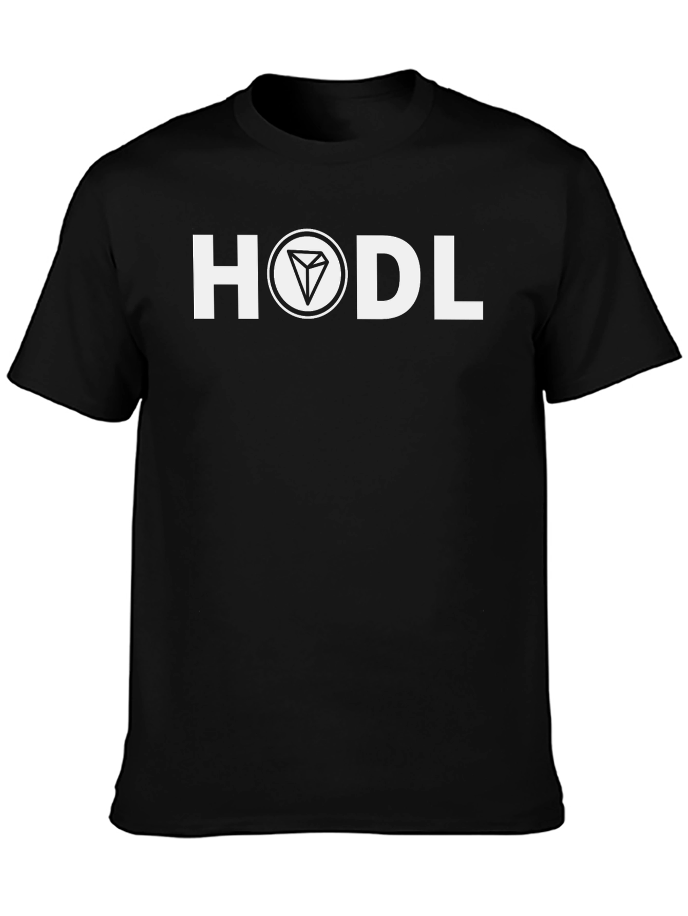 HODL Crypto T-Shirt - Black Cotton Tee