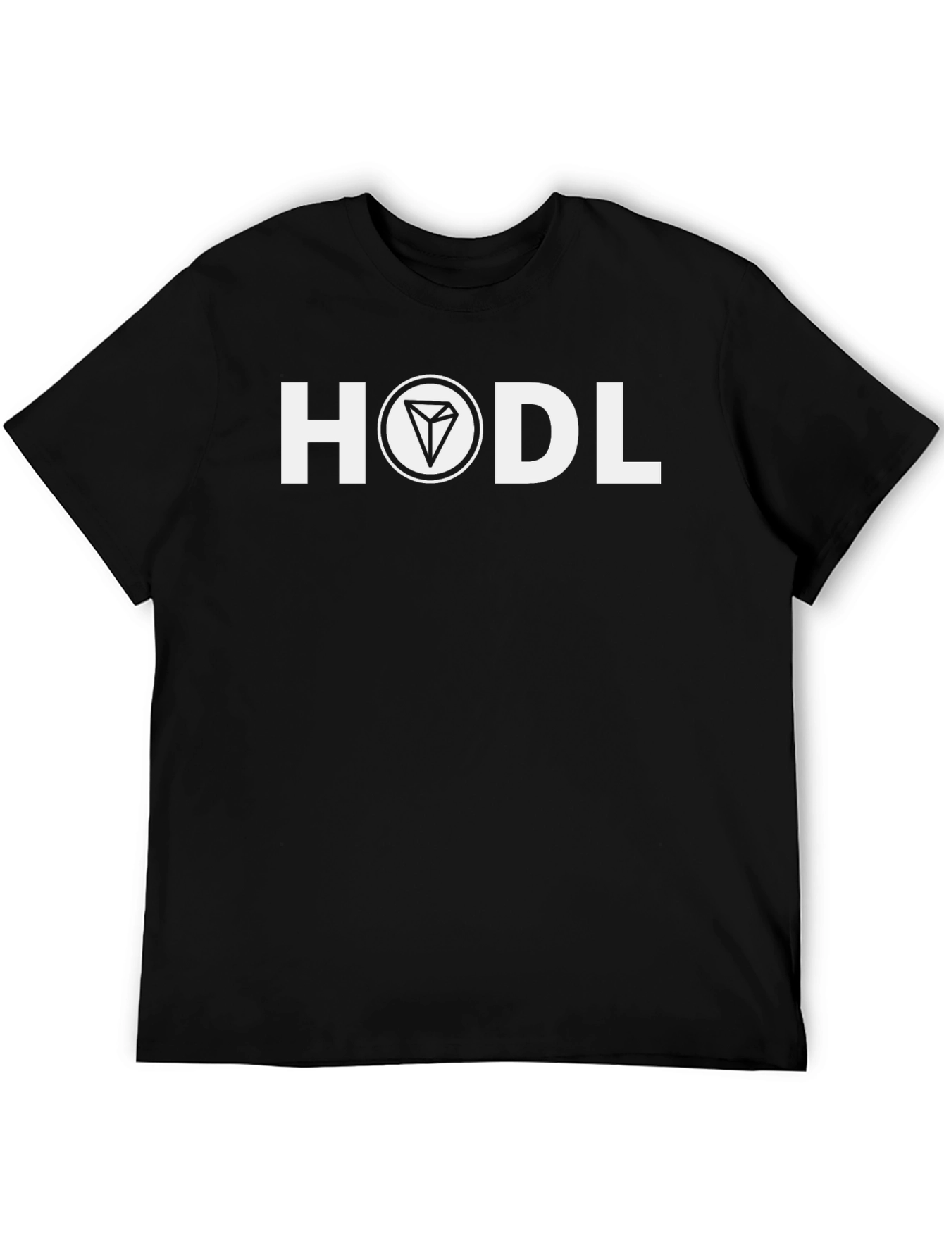 HODL Crypto T-Shirt - Black Cotton Tee