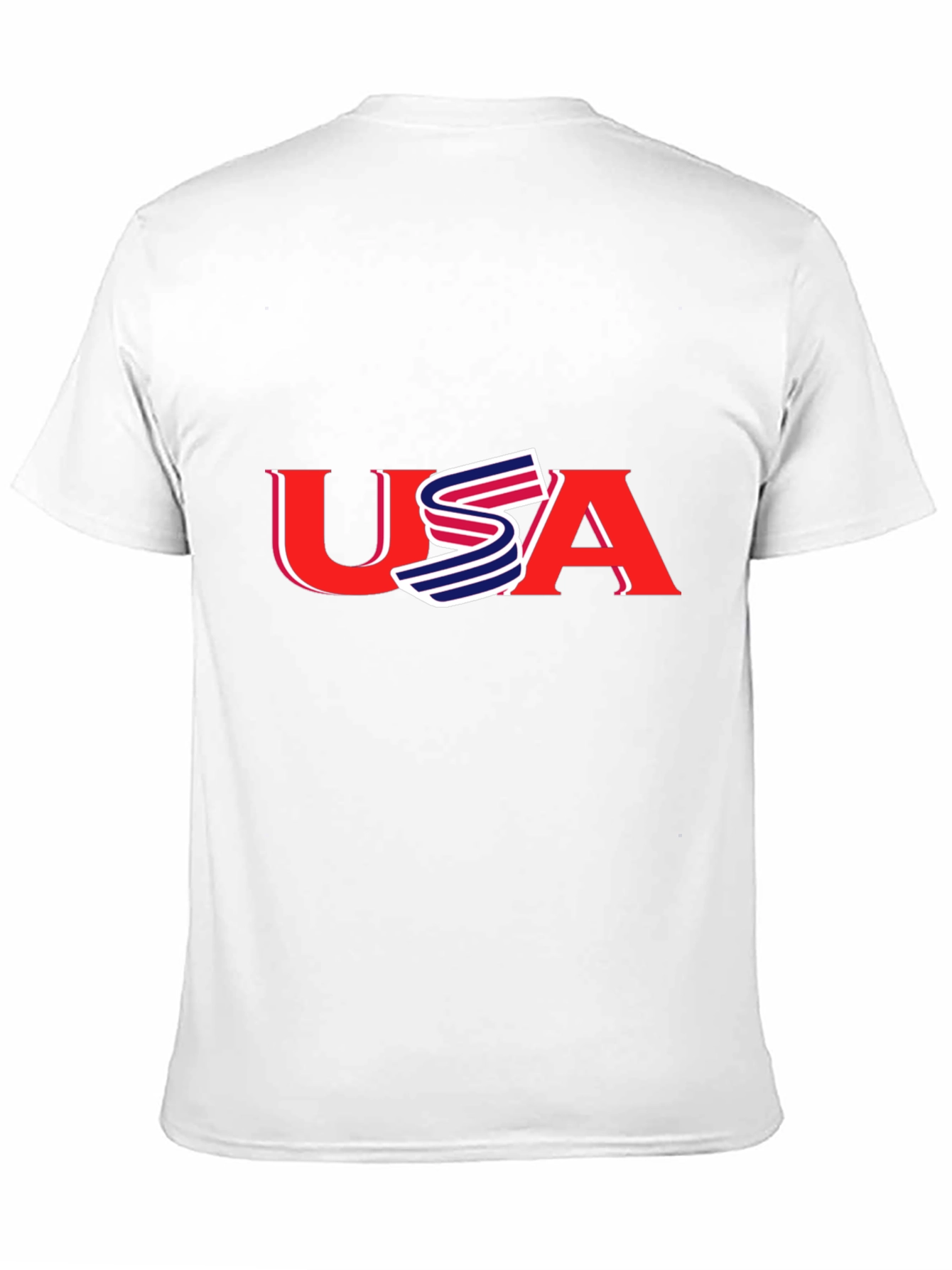 USA Graphic Black T-Shirt - Patriotic Style