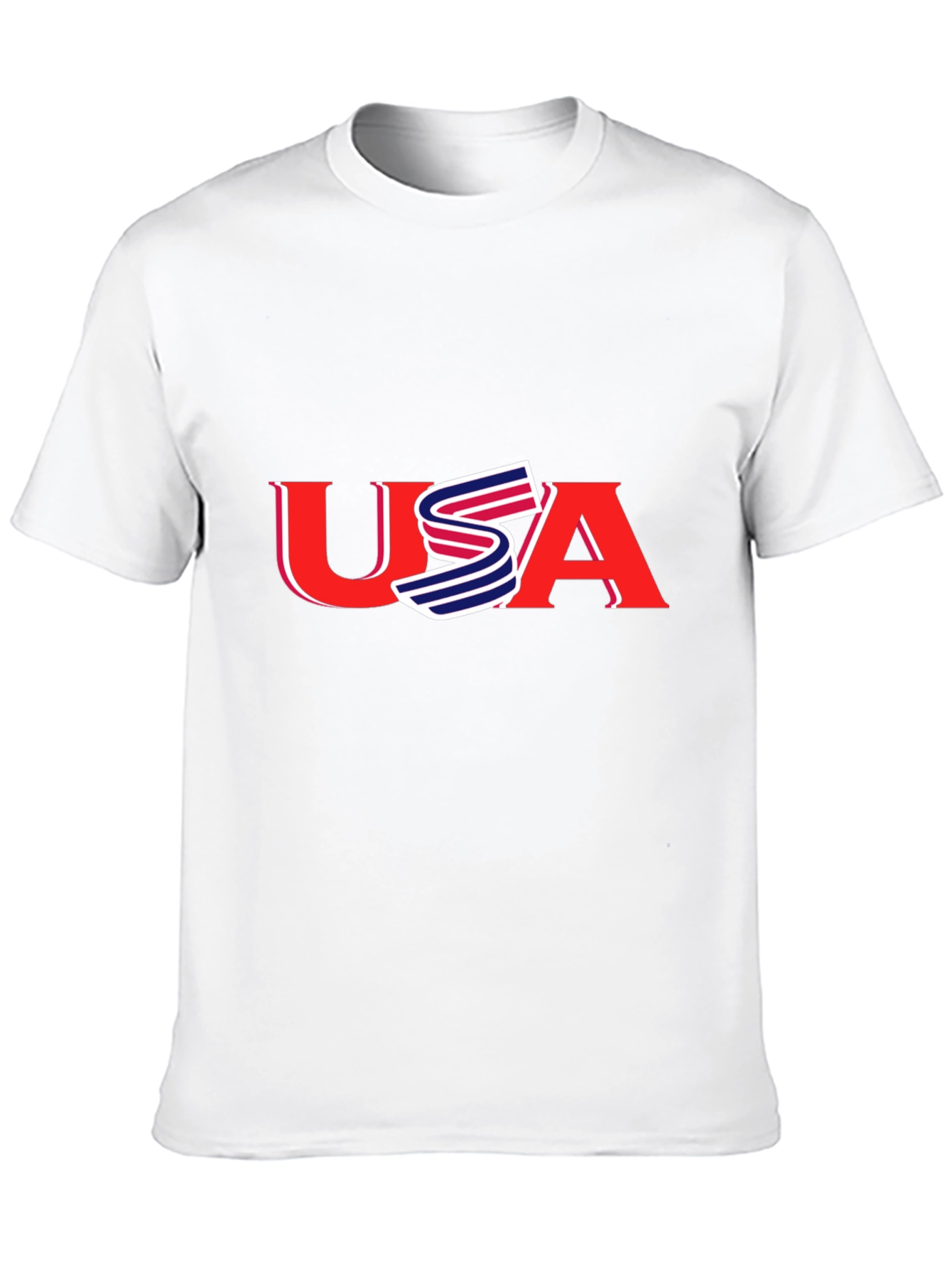 USA Graphic Black T-Shirt - Patriotic Style