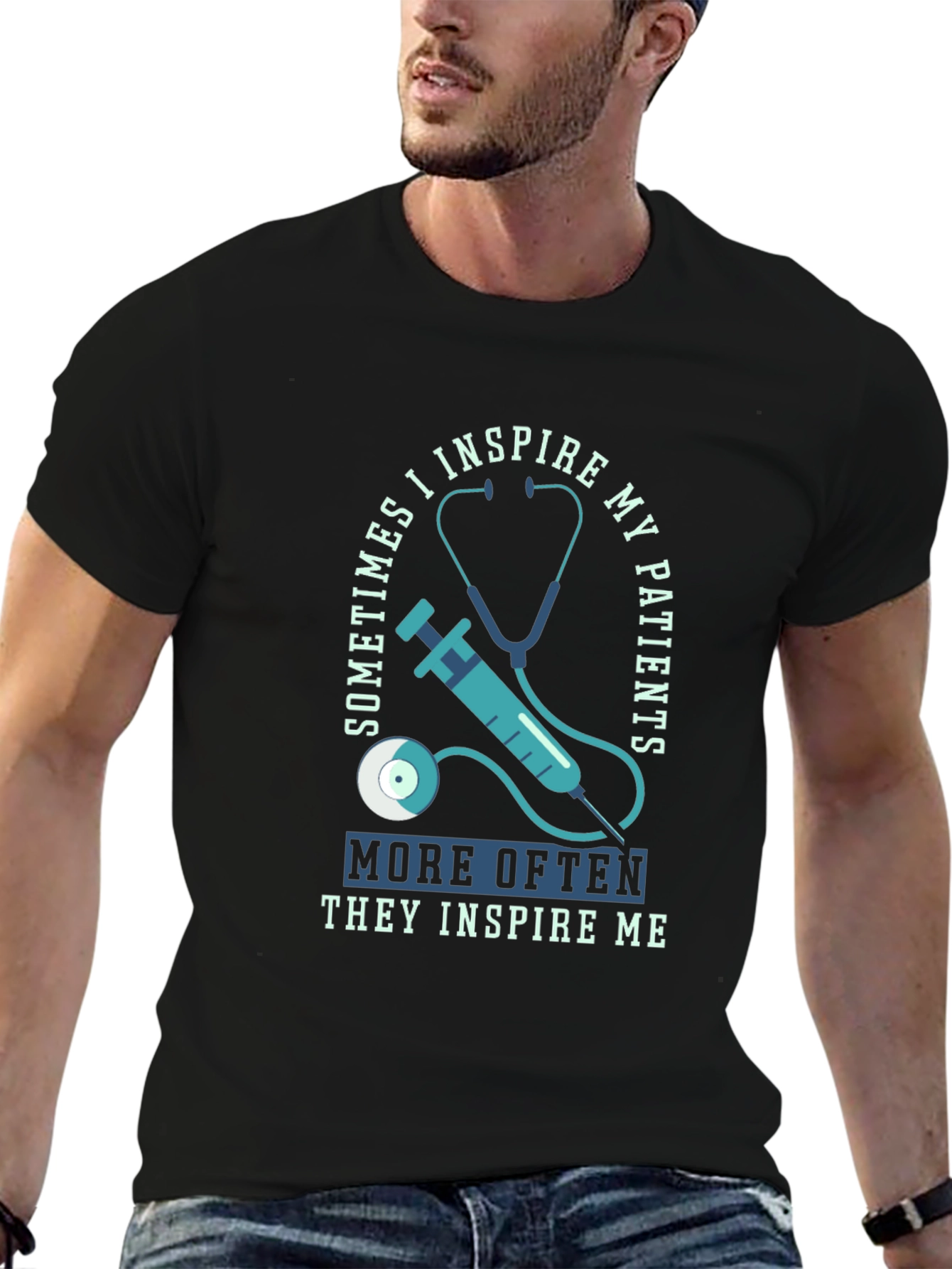 Inspiring Healthcare Tee - Nurse/Doctor Appreciation