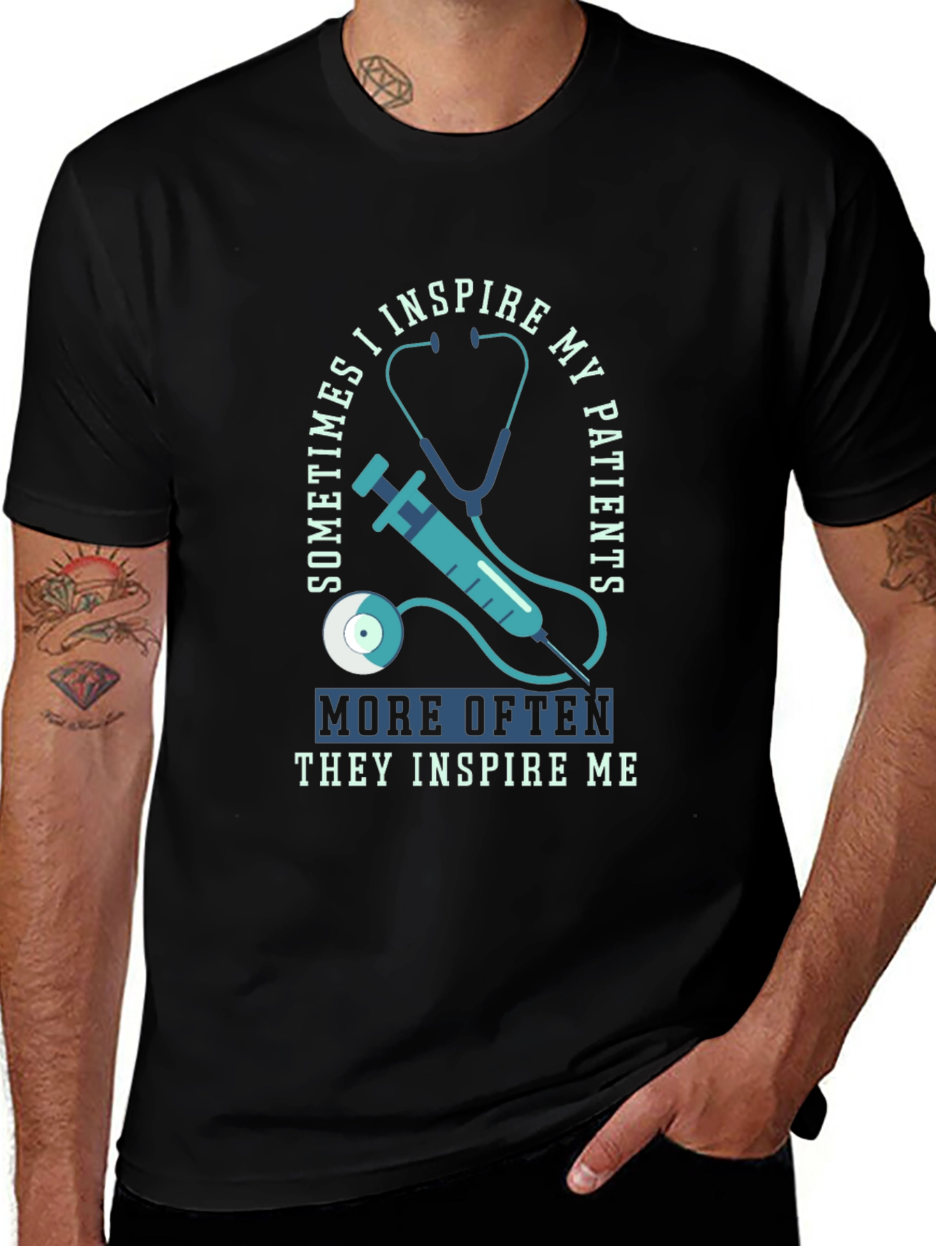 Inspiring Healthcare Tee - Nurse/Doctor Appreciation