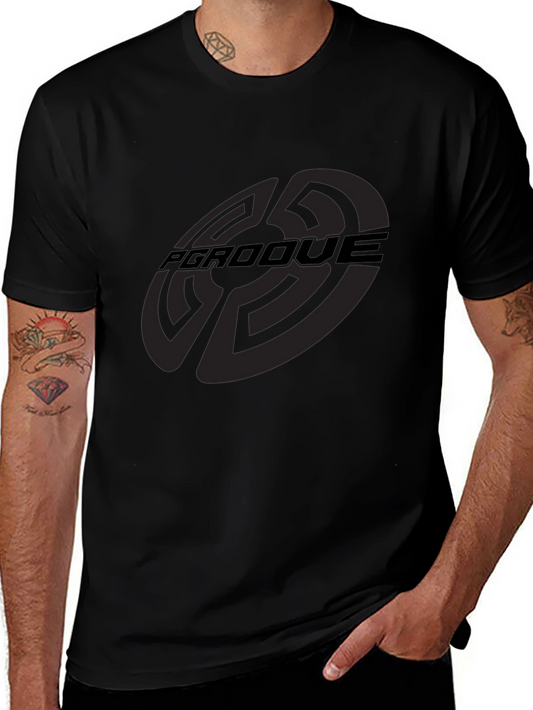 PGRDOOVE Graphic Tee - Stylish Black T-Shirt