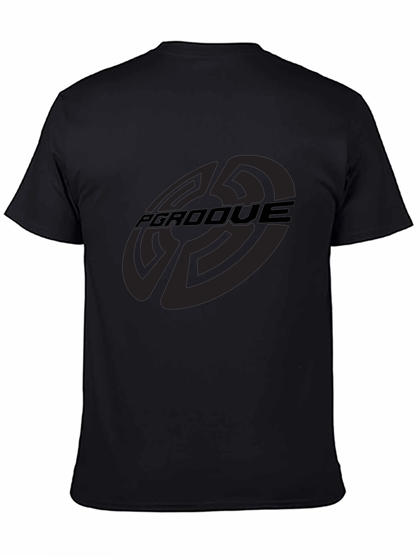 PGRDOOVE Graphic Tee - Stylish Black T-Shirt