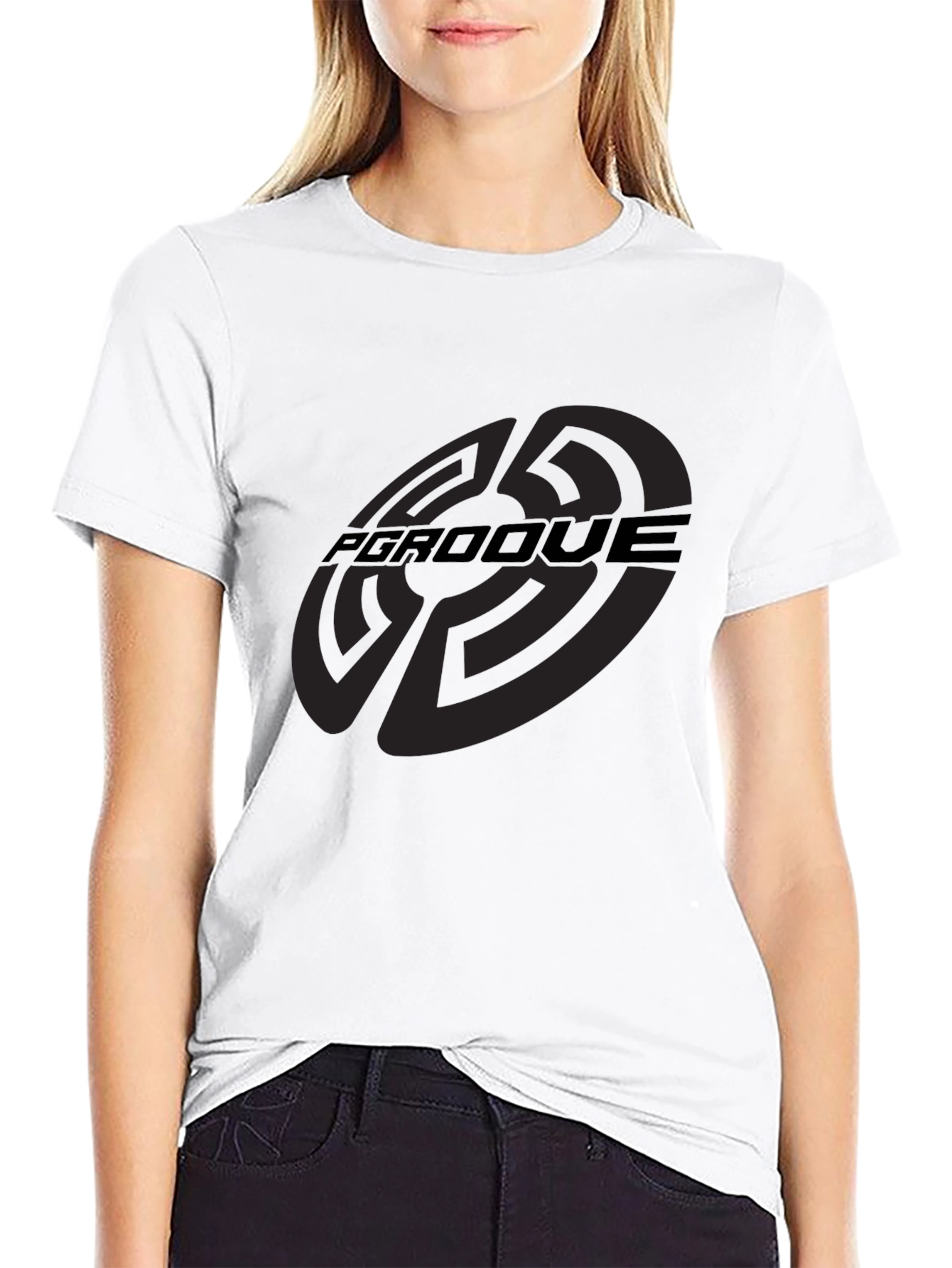 PGRDOOVE Graphic Tee - Stylish Black T-Shirt