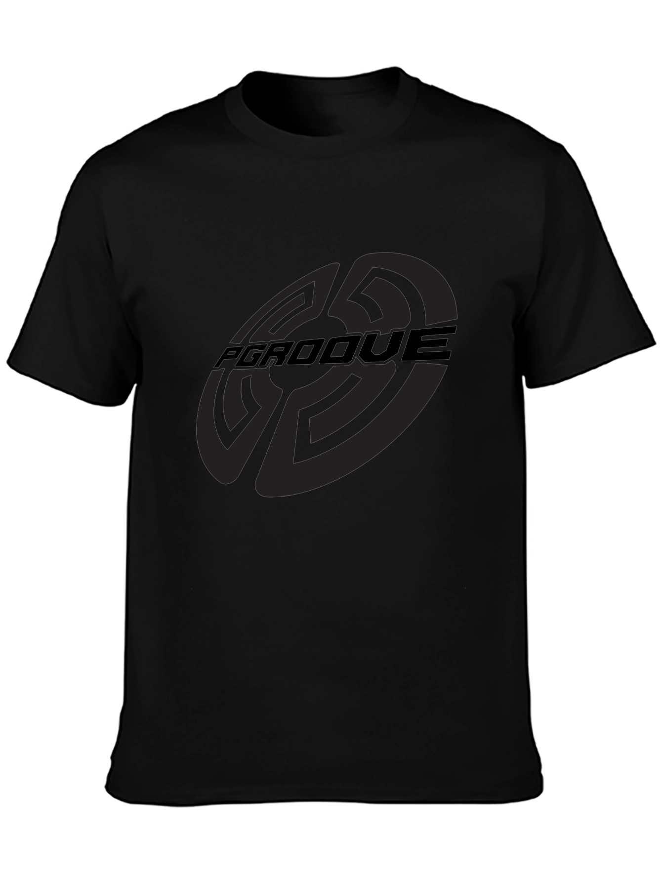 PGRDOOVE Graphic Tee - Stylish Black T-Shirt