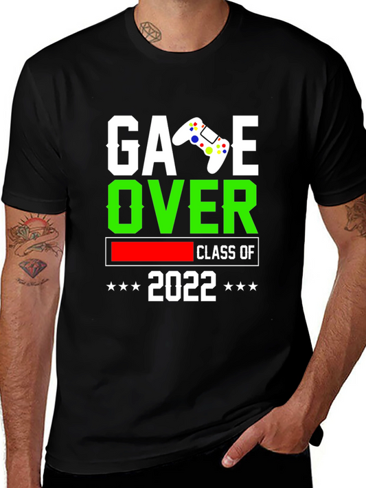 Game Over Class of 2022 Graduation T-Shirt