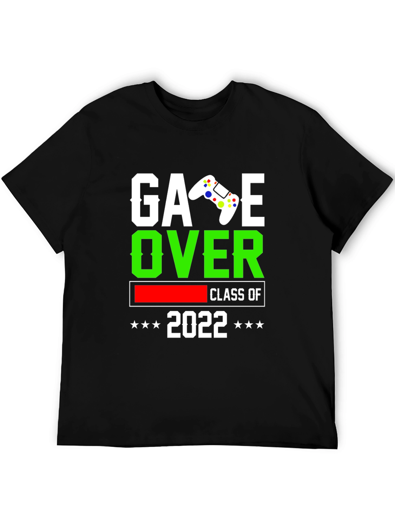 Game Over Class of 2022 Graduation T-Shirt