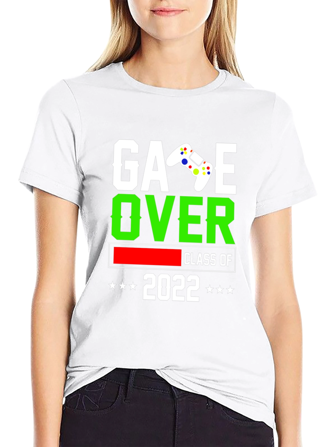 Game Over Class of 2022 Graduation T-Shirt