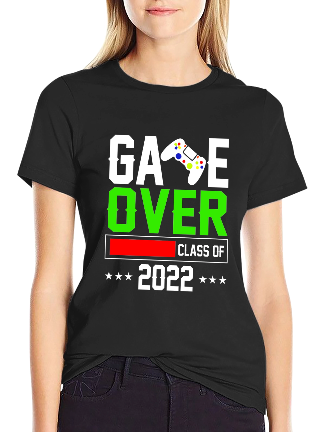 Game Over Class of 2022 Graduation T-Shirt