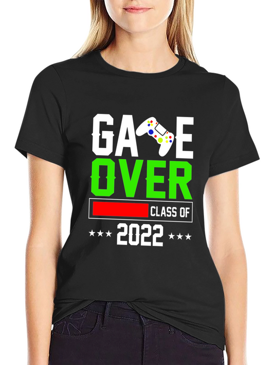 Game Over Class of 2022 Graduation T-Shirt
