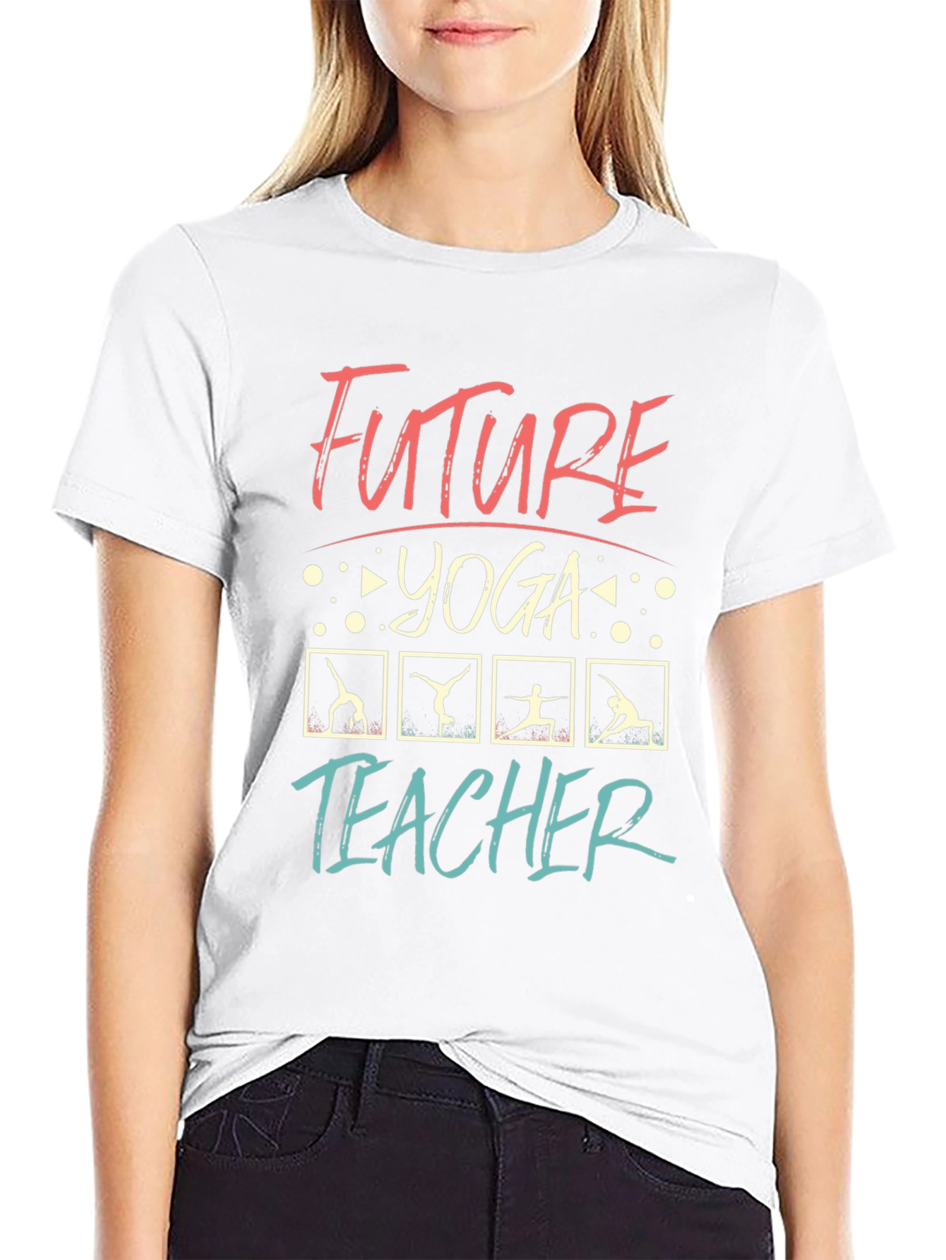 Future Yoga Teacher Graphic T-Shirt