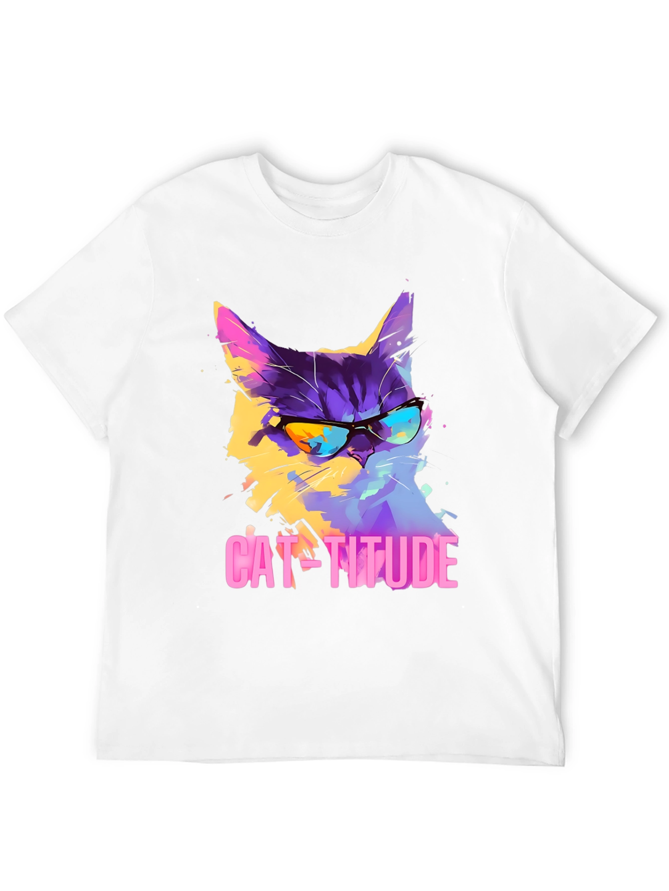 Cool Cat-Titude Graphic Tee