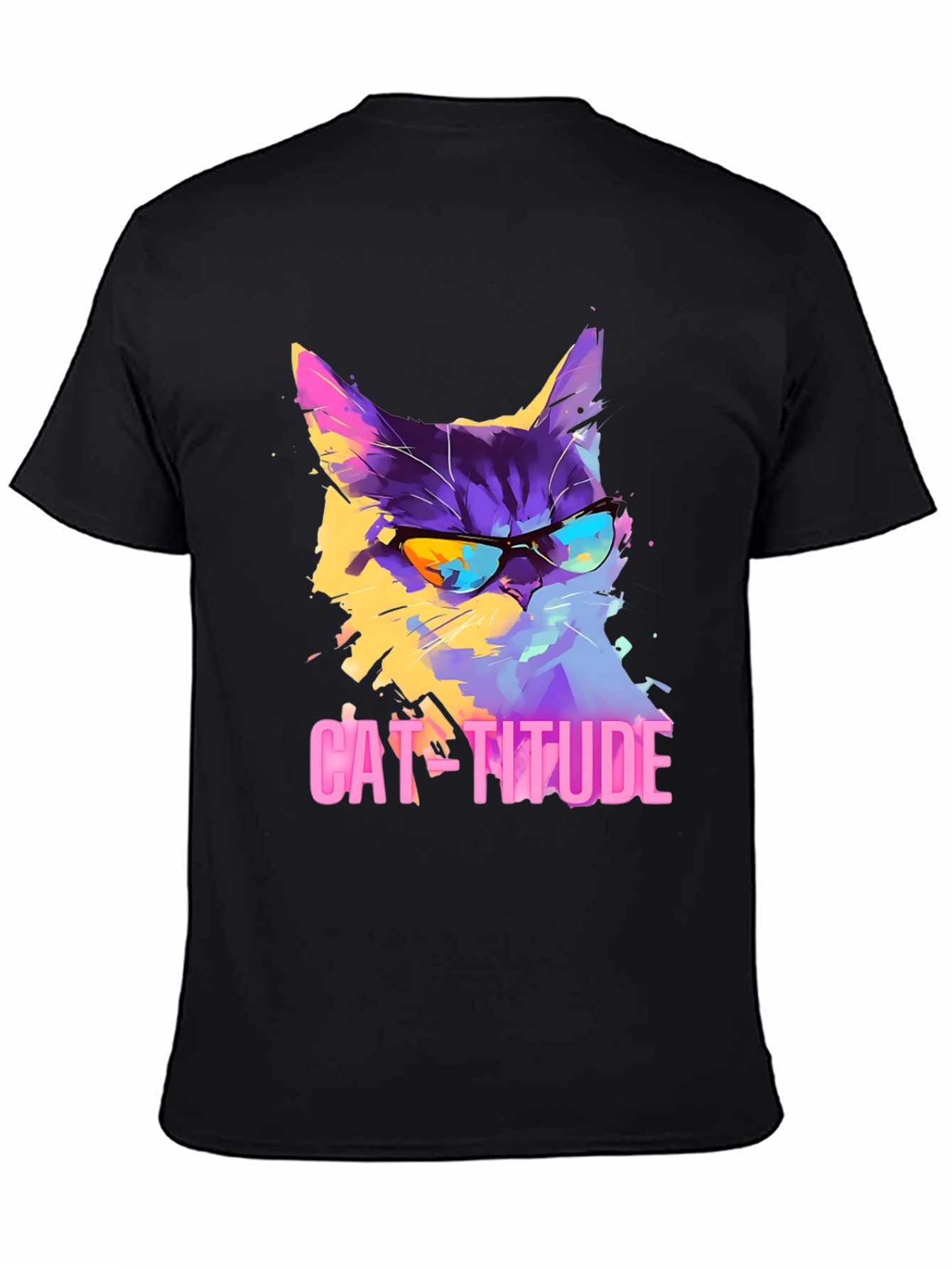 Cool Cat-Titude Graphic Tee