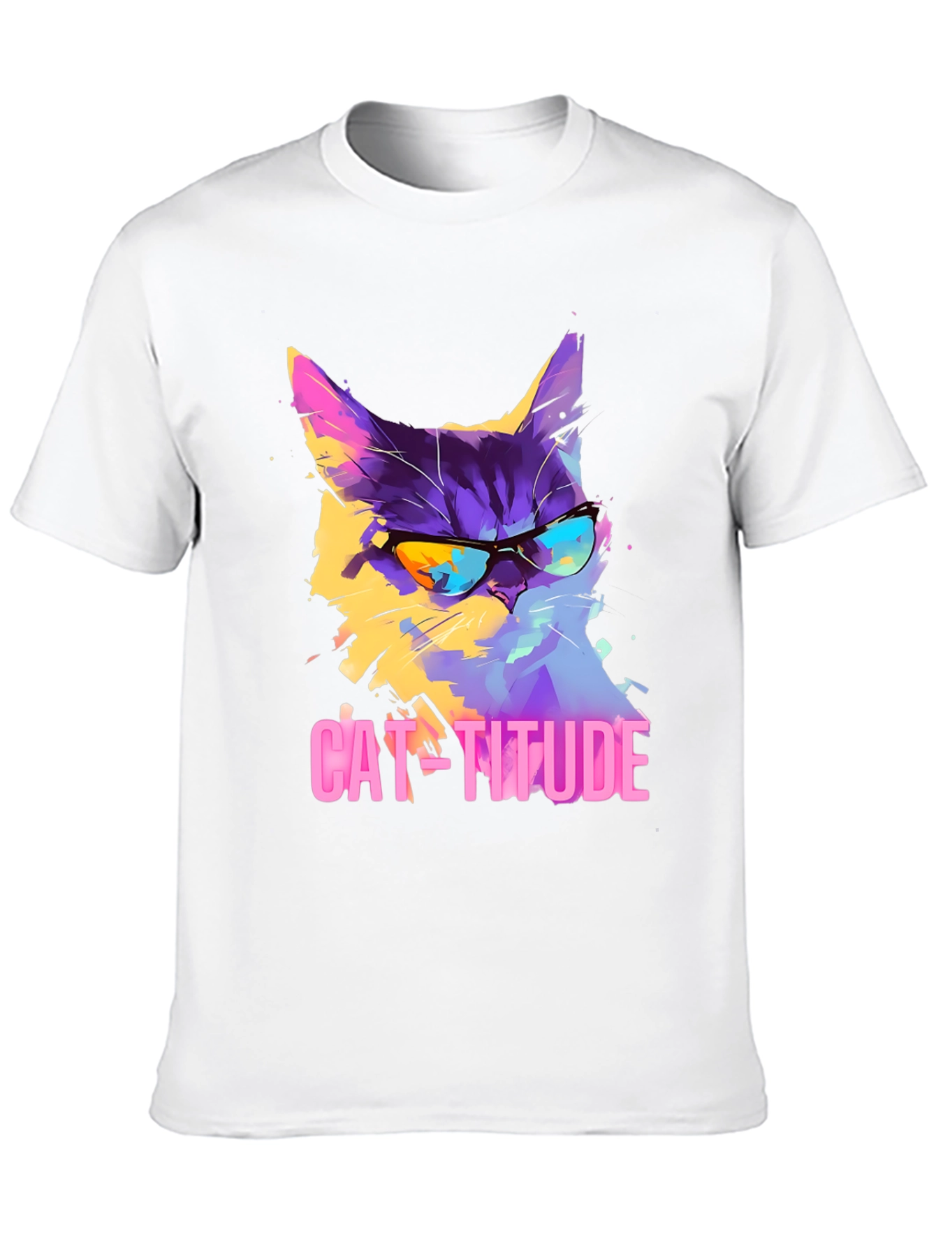 Cool Cat-Titude Graphic Tee
