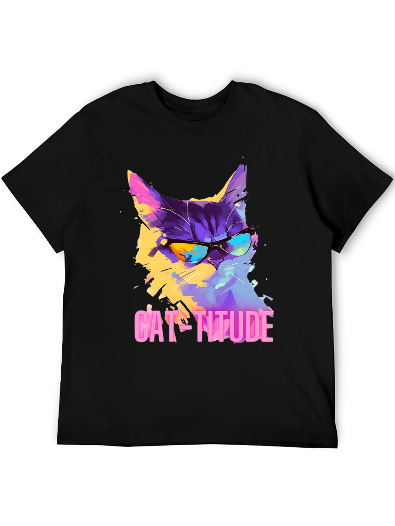 Cool Cat-Titude Graphic Tee