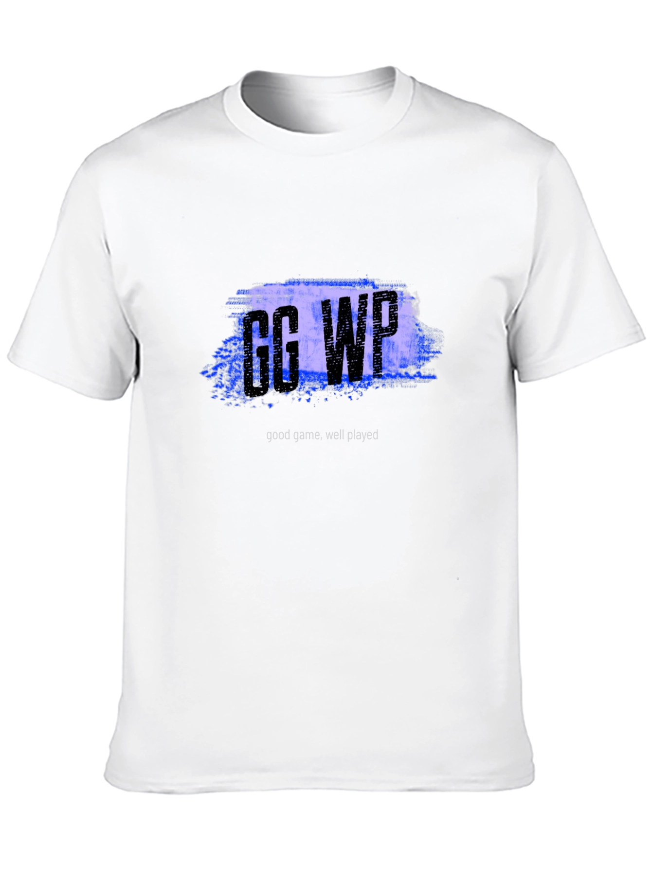 GG WP Black T-Shirt - Good Game Well Played