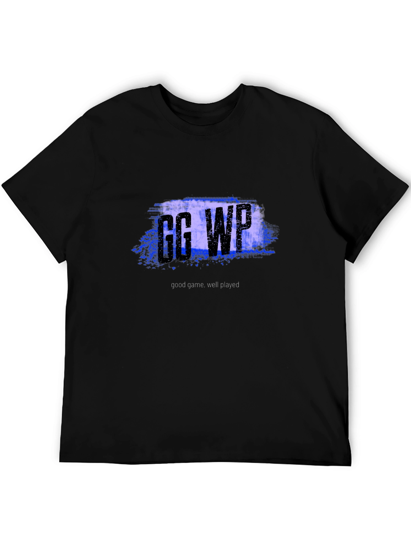 GG WP Black T-Shirt - Good Game Well Played