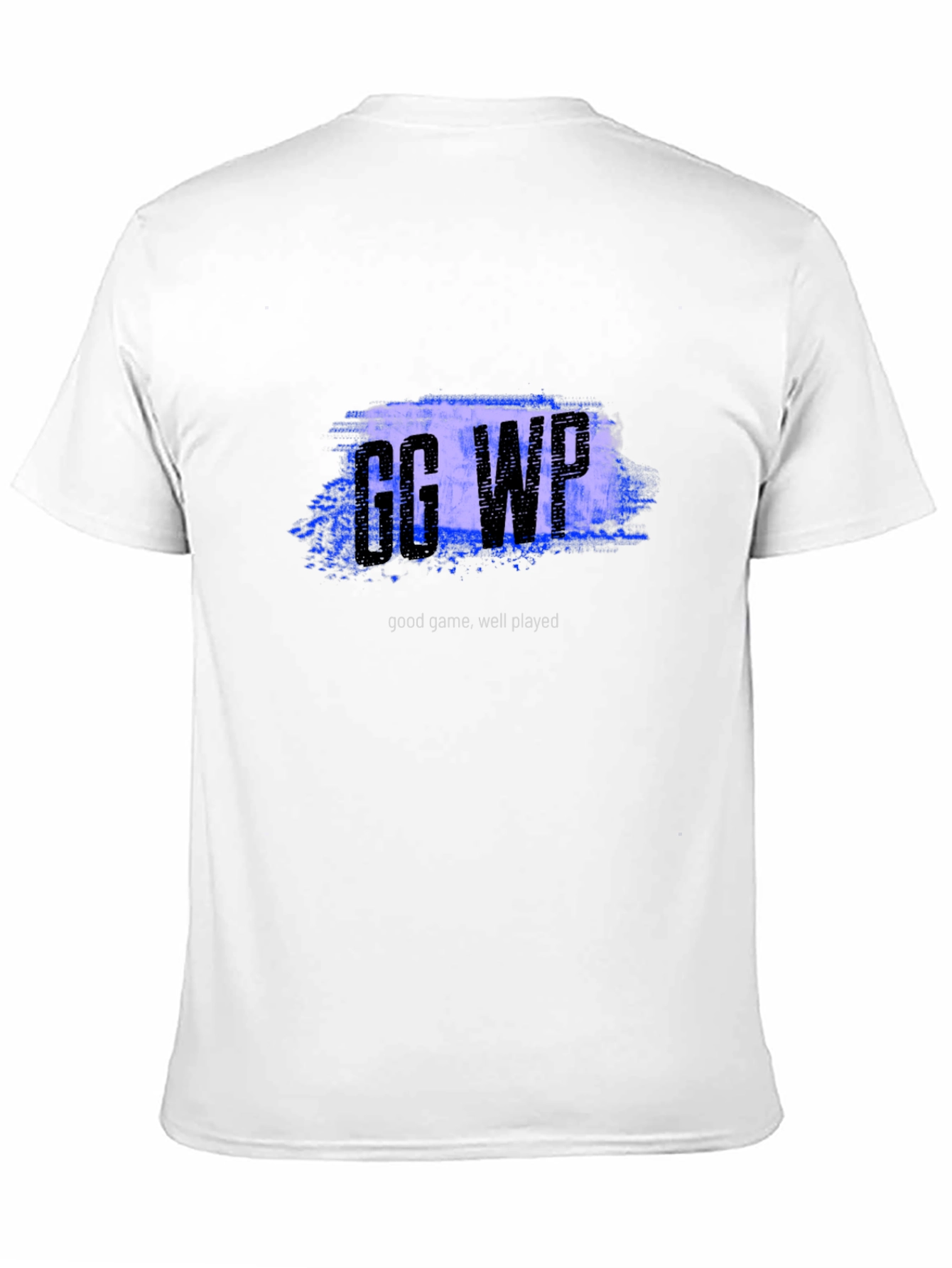 GG WP Black T-Shirt - Good Game Well Played