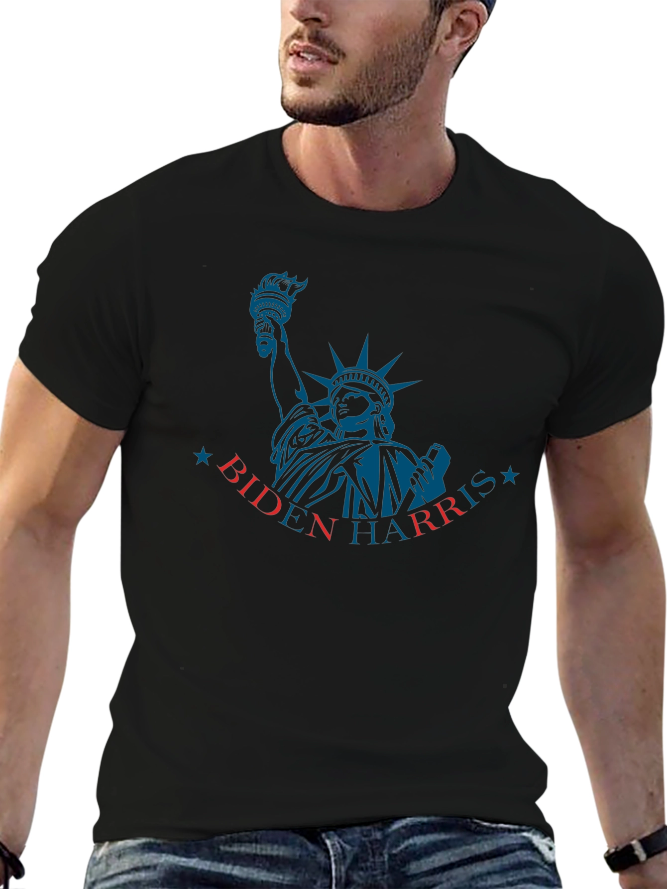 Biden Harris Statue of Liberty T-Shirt