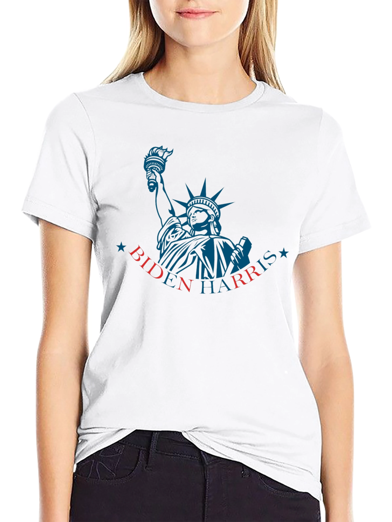 Biden Harris Statue of Liberty T-Shirt