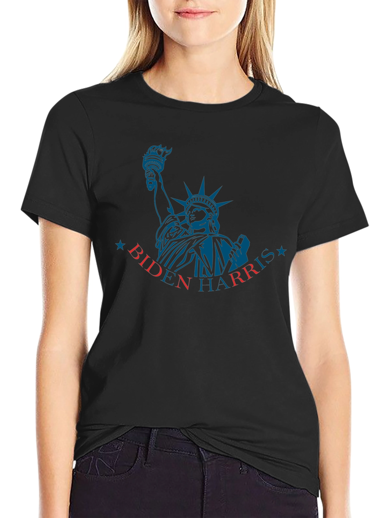 Biden Harris Statue of Liberty T-Shirt