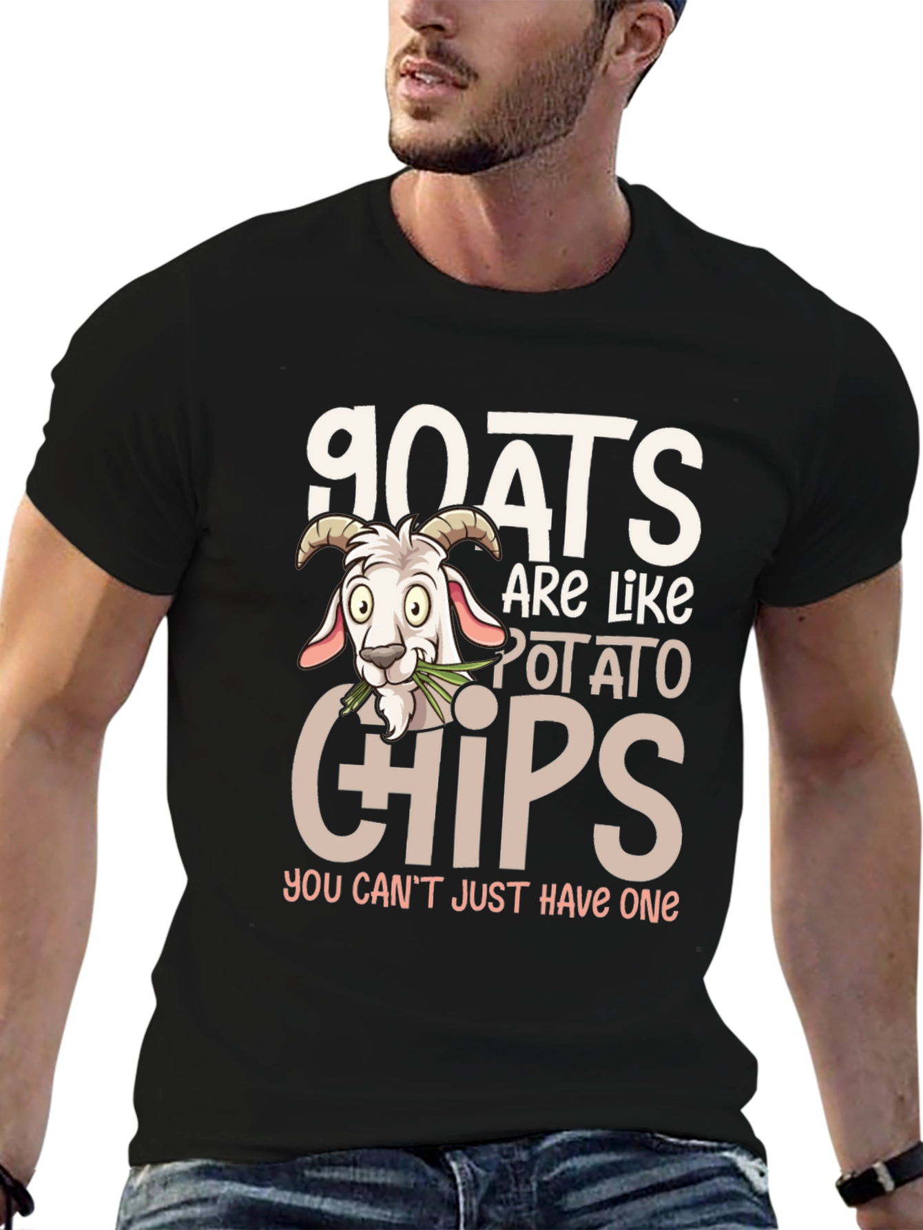 Goats are Like Potato Chips T-Shirt