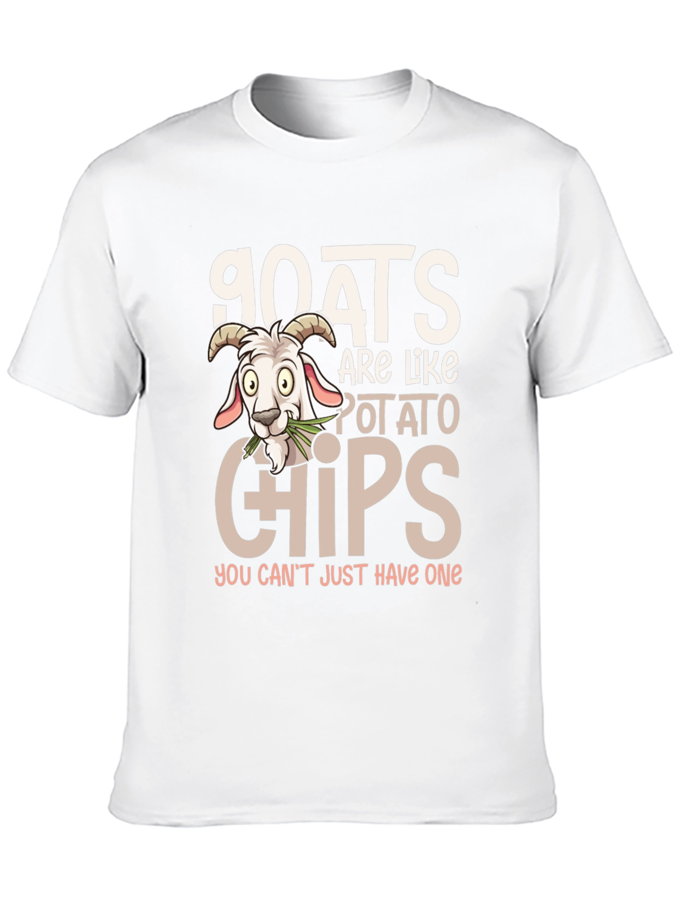 Goats are Like Potato Chips T-Shirt