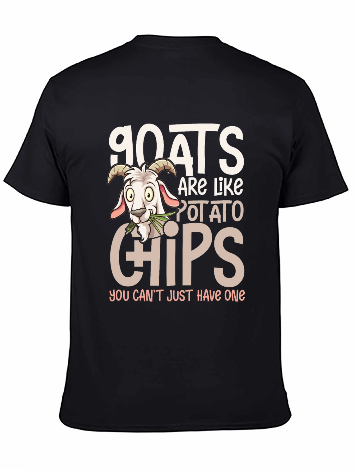 Goats are Like Potato Chips T-Shirt
