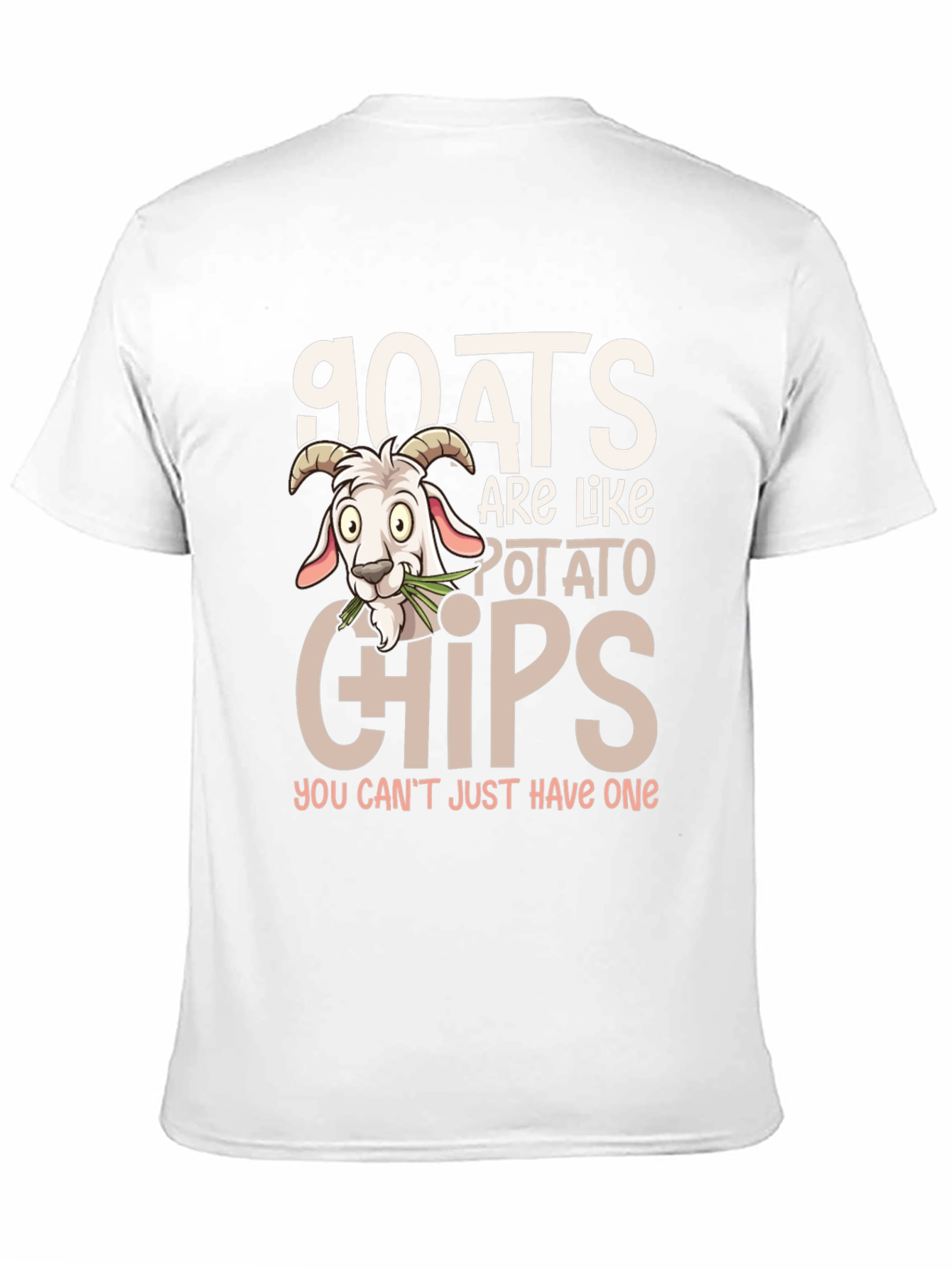 Goats are Like Potato Chips T-Shirt