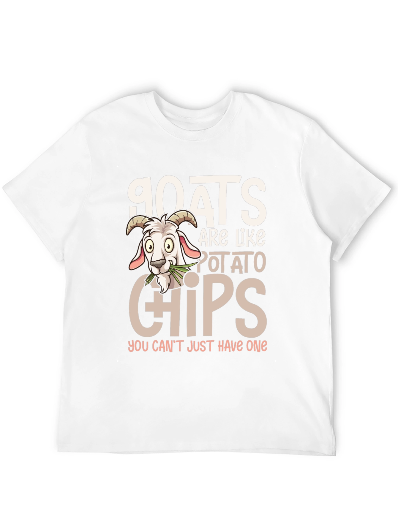 Goats are Like Potato Chips T-Shirt
