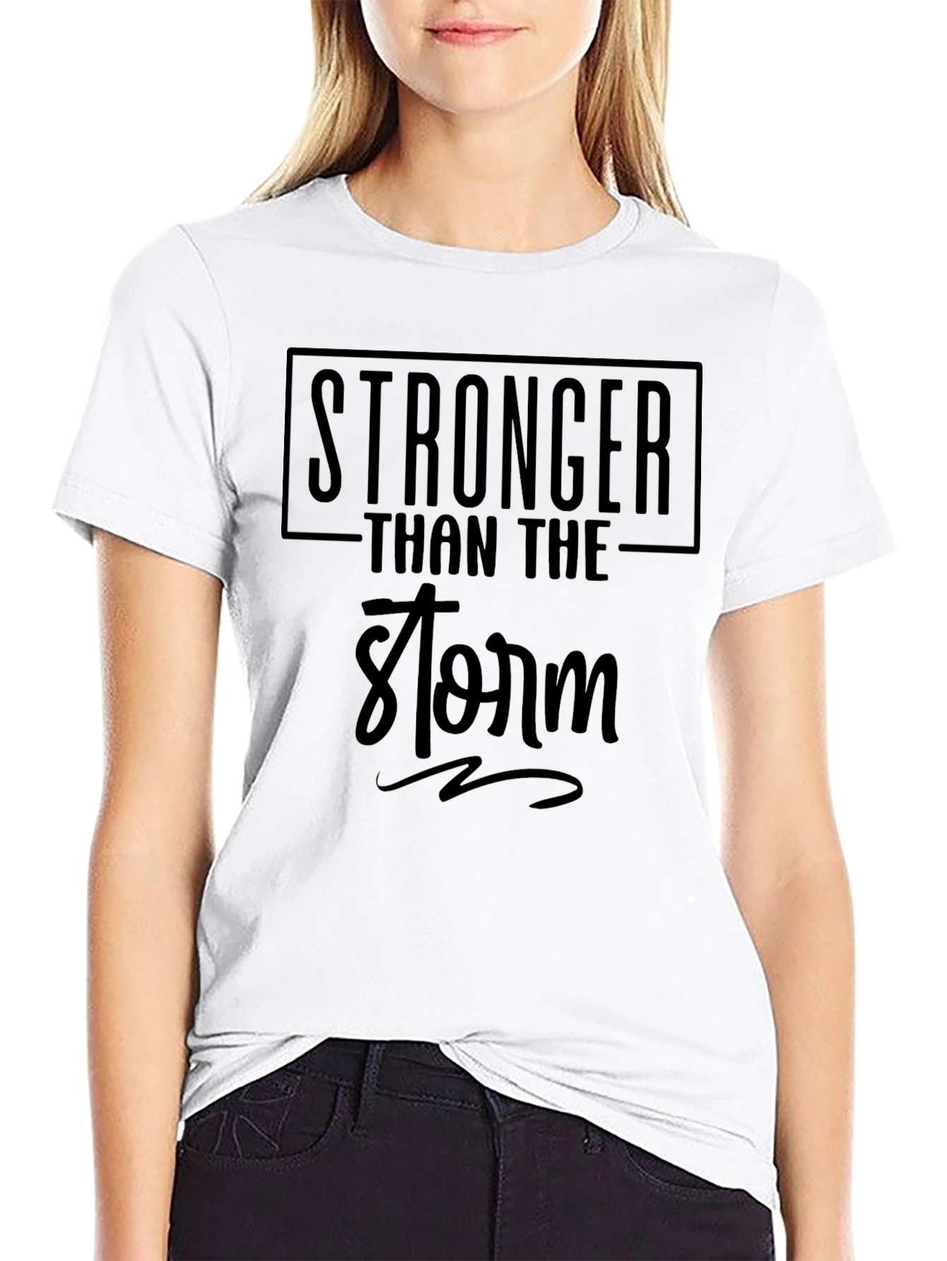 Stronger Than The Storm Graphic T-Shirt